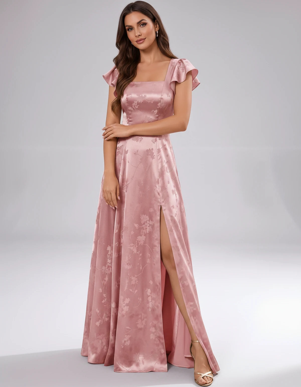 Briony Maxi Dress — Pink | SKU: SD-73784-pink-2,SD-73784-pink-4,SD-73784-pink-6,SD-73784-pink-8,SD-73784-pink-10,SD-73784-pink-12,SD-73784-pink-14,SD-73784-pink-16,SD-73784-pink-16W,SD-73784-pink-18W,SD-73784-pink-20W,SD-73784-pink-22W