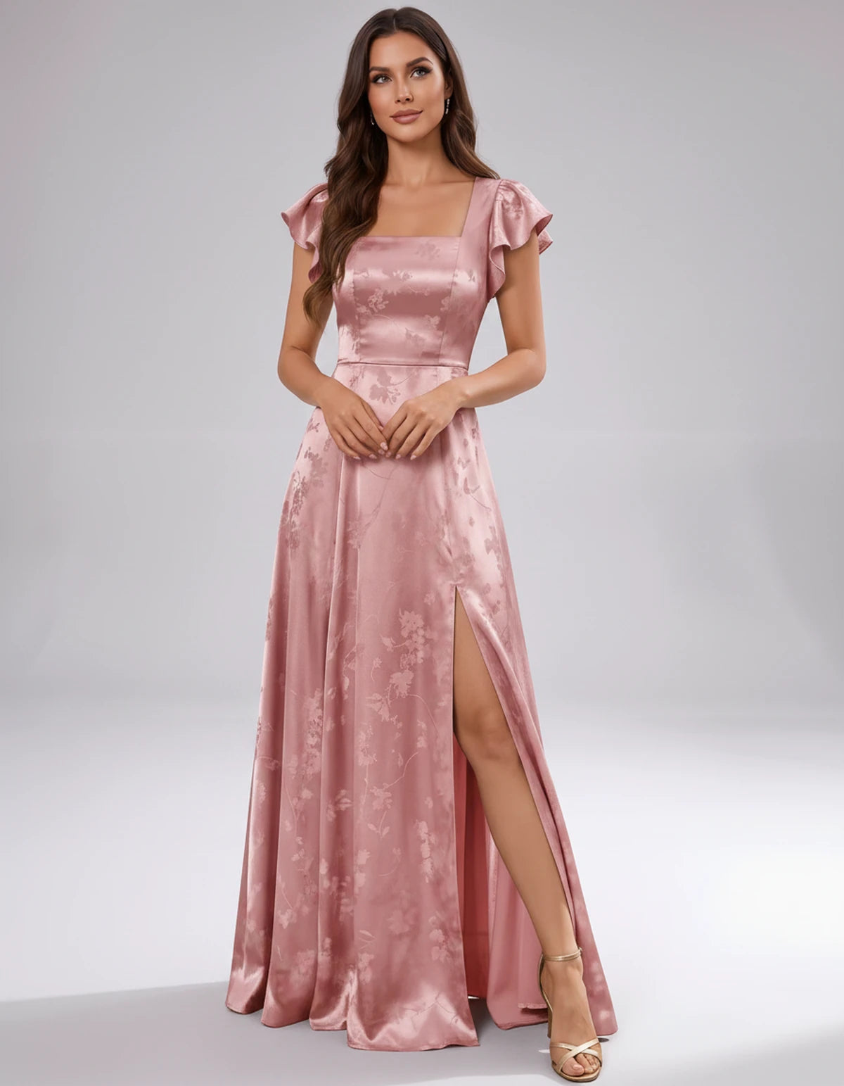 Briony Maxi Dress — Pink | SKU: SD-73784-pink-2,SD-73784-pink-4,SD-73784-pink-6,SD-73784-pink-8,SD-73784-pink-10,SD-73784-pink-12,SD-73784-pink-14,SD-73784-pink-16,SD-73784-pink-16W,SD-73784-pink-18W,SD-73784-pink-20W,SD-73784-pink-22W