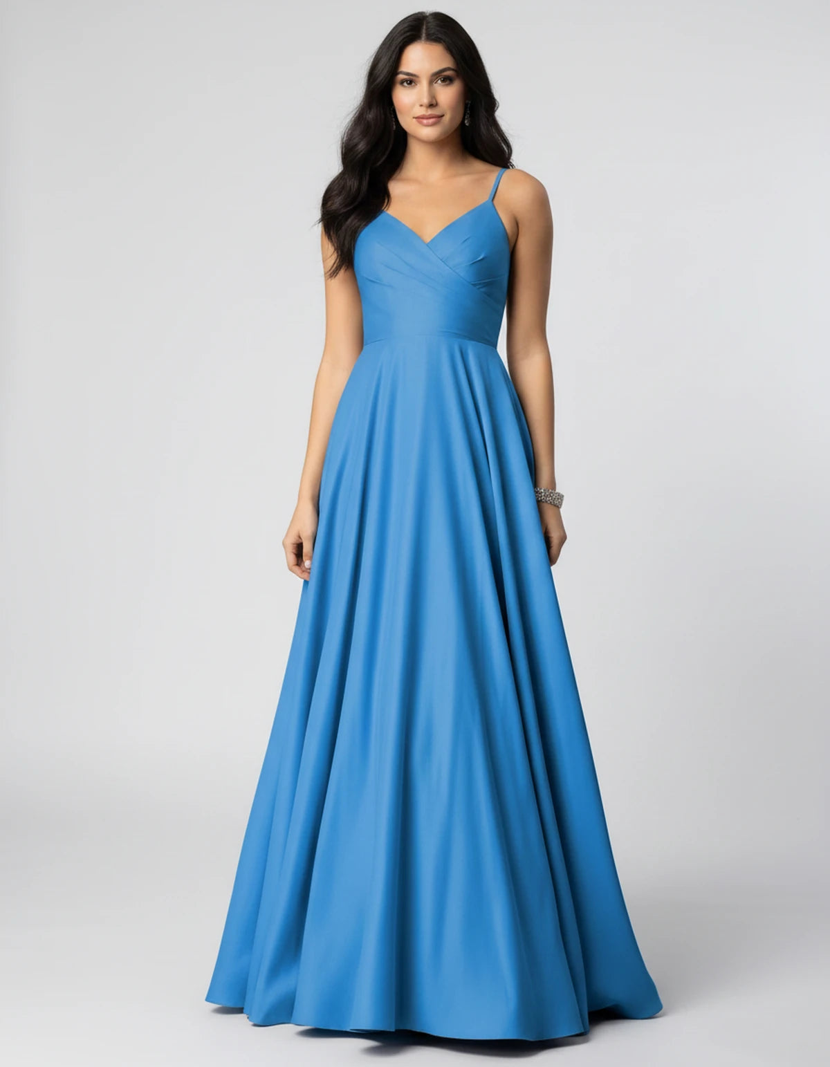Campania Maxi Dress — Blue | SKU: SD-75305-blue-2,SD-75305-blue-4,SD-75305-blue-6,SD-75305-blue-8,SD-75305-blue-10,SD-75305-blue-12,SD-75305-blue-14,SD-75305-blue-16,SD-75305-blue-16W,SD-75305-blue-18W,SD-75305-blue-20W