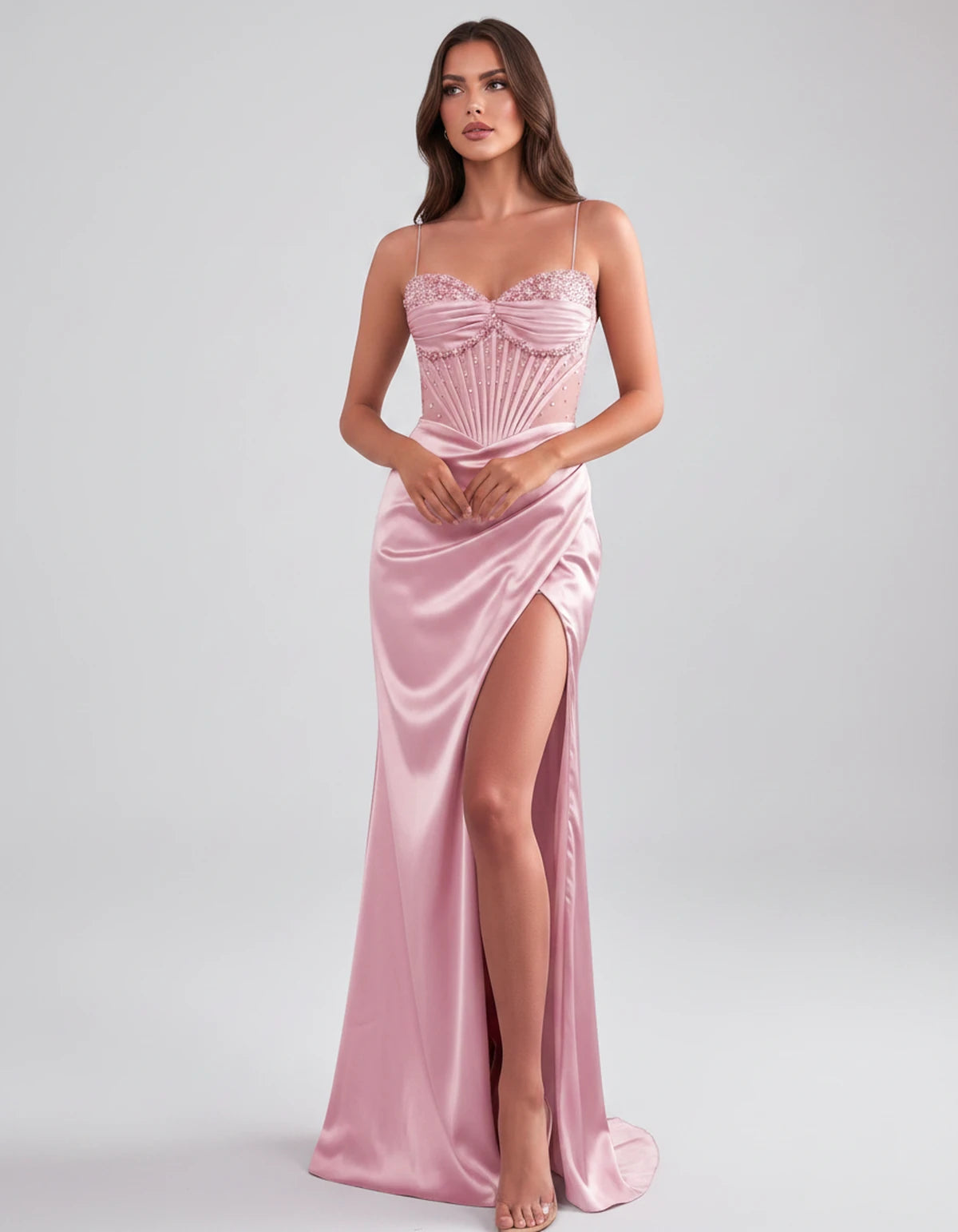 Cassia Maxi Dress — Pink | SKU: SD-84941-pink-2,SD-84941-pink-4,SD-84941-pink-6,SD-84941-pink-8,SD-84941-pink-10,SD-84941-pink-12,SD-84941-pink-14,SD-84941-pink-14W,SD-84941-pink-16,SD-84941-pink-16W,SD-84941-pink-18W,SD-84941-pink-20W