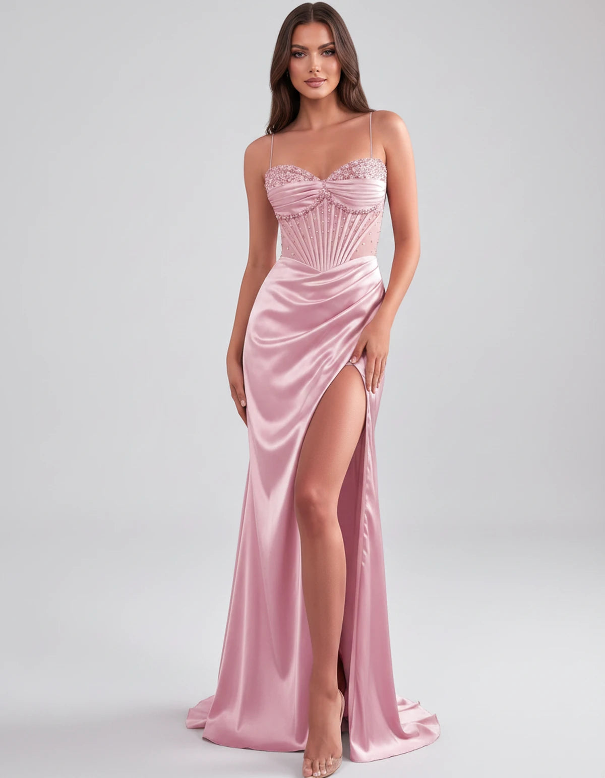 Cassia Maxi Dress — Pink | SKU: SD-84941-pink-2,SD-84941-pink-4,SD-84941-pink-6,SD-84941-pink-8,SD-84941-pink-10,SD-84941-pink-12,SD-84941-pink-14,SD-84941-pink-14W,SD-84941-pink-16,SD-84941-pink-16W,SD-84941-pink-18W,SD-84941-pink-20W