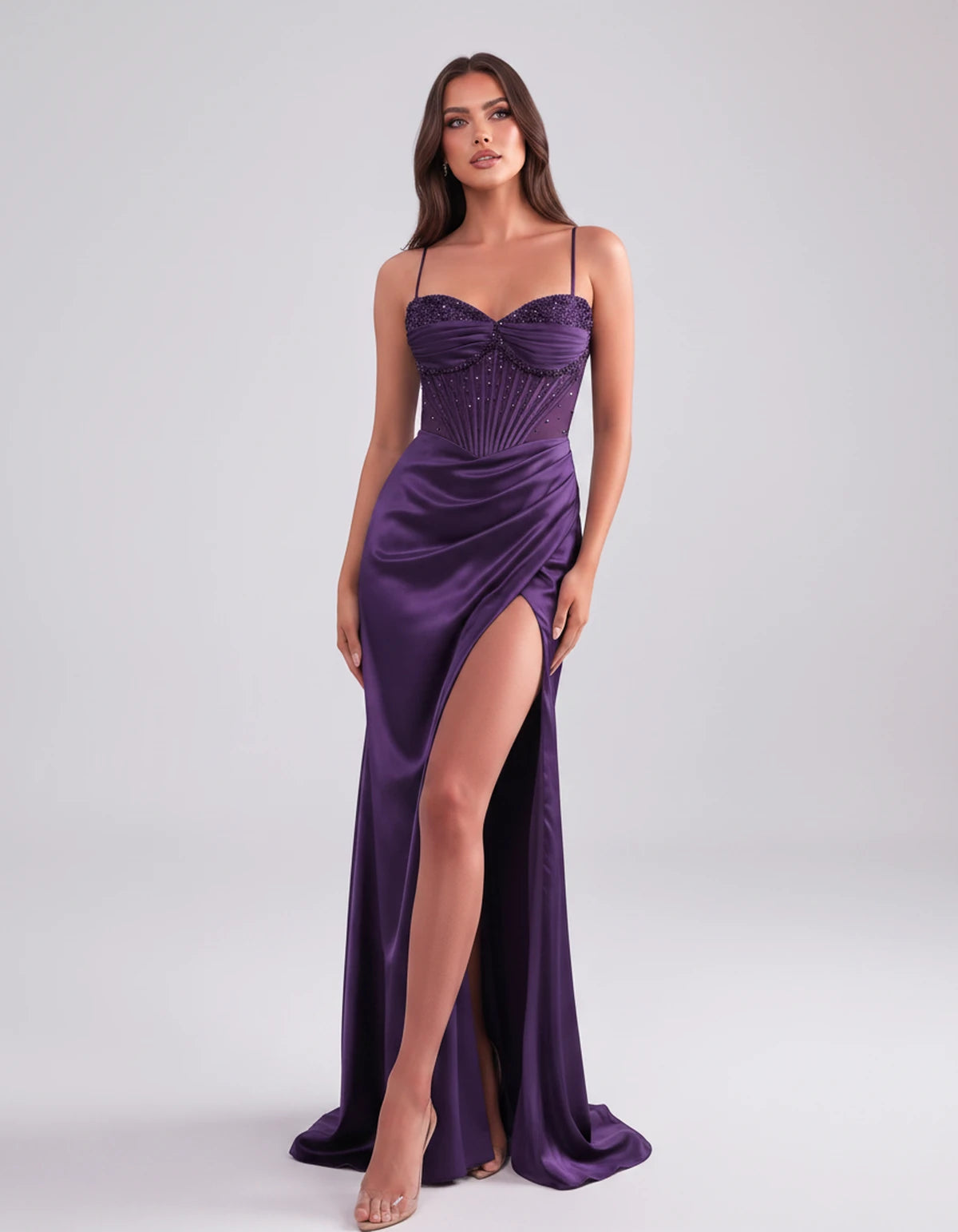 Cassia Maxi Dress — Plum | SKU: SD-84941-plum-2,SD-84941-plum-4,SD-84941-plum-6,SD-84941-plum-8,SD-84941-plum-10,SD-84941-plum-12,SD-84941-plum-14,SD-84941-plum-14W,SD-84941-plum-16,SD-84941-plum-16W,SD-84941-plum-18W,SD-84941-plum-20W