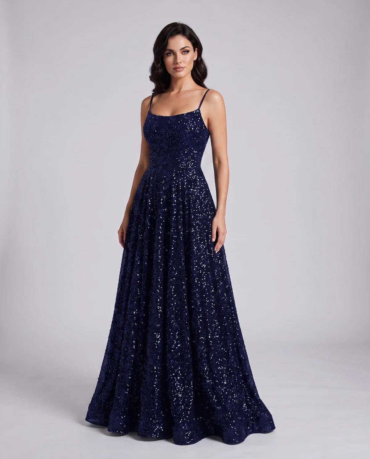 Castellane Maxi Dress — Navy