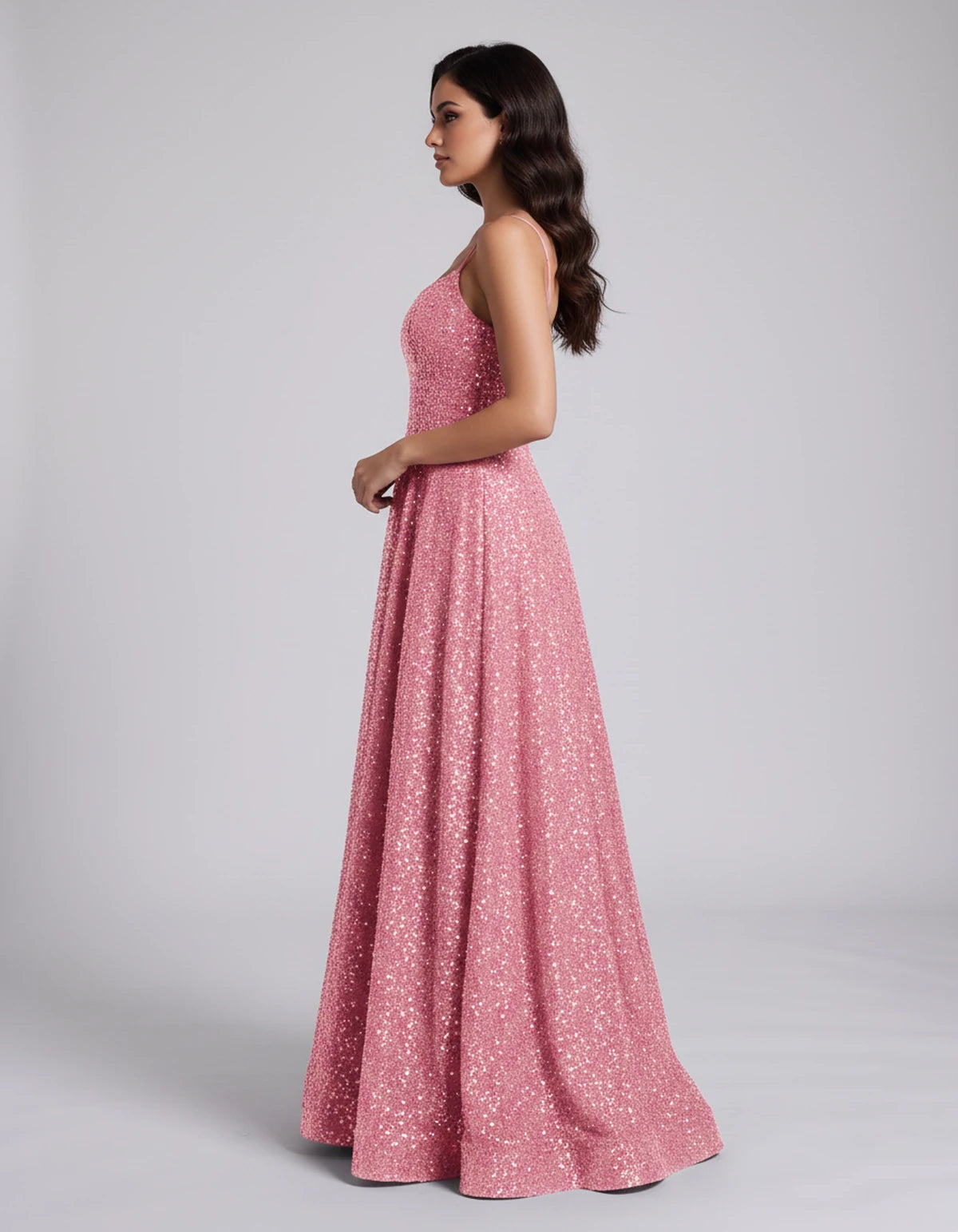 Castellane Maxi Dress — Pink | SKU: SD-84581-pink-2,SD-84581-pink-4,SD-84581-pink-6,SD-84581-pink-8,SD-84581-pink-10,SD-84581-pink-12,SD-84581-pink-14,SD-84581-pink-16,SD-84581-pink-16W,SD-84581-pink-18W,SD-84581-pink-20W,SD-84581-pink-22W