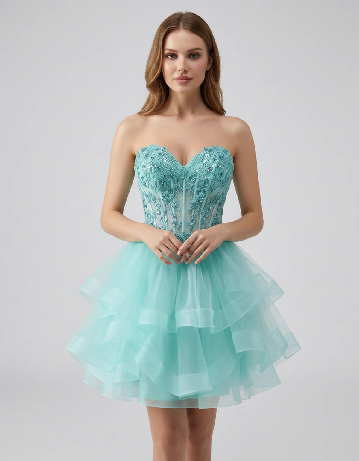 Cerelia Midi Dresses — Aqua | SKU: SD-73258-aqua-2,SD-73258-aqua-4,SD-73258-aqua-6,SD-73258-aqua-8,SD-73258-aqua-10,SD-73258-aqua-12,SD-73258-aqua-14,SD-73258-aqua-14W,SD-73258-aqua-16,SD-73258-aqua-16W,SD-73258-aqua-18W,SD-73258-aqua-20W
