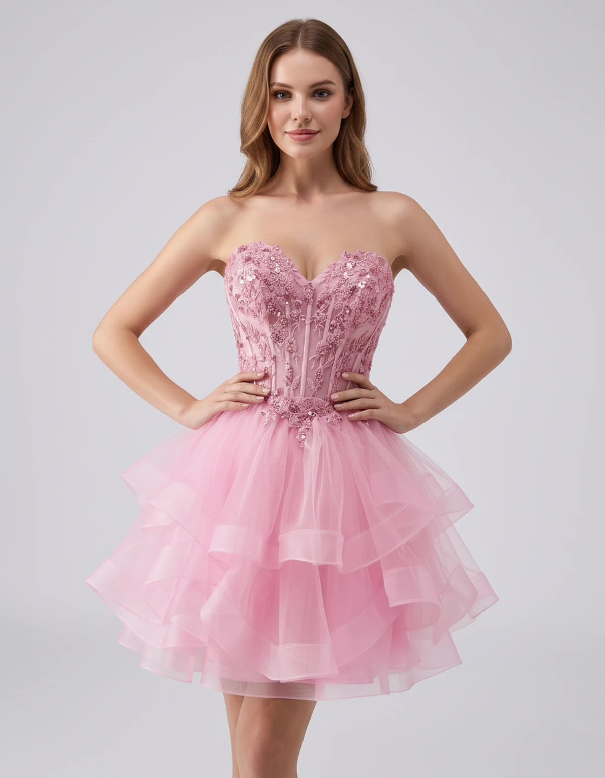 Cerelia Midi Dresses — Dusty Pink | SKU: SD-73258-dustypink-2,SD-73258-dustypink-4,SD-73258-dustypink-6,SD-73258-dustypink-8,SD-73258-dustypink-10,SD-73258-dustypink-12,SD-73258-dustypink-14,SD-73258-dustypink-14W,SD-73258-dustypink-16,SD-73258-dustypink-16W,SD-73258-dustypink-18W,SD-73258-dustypink-20W