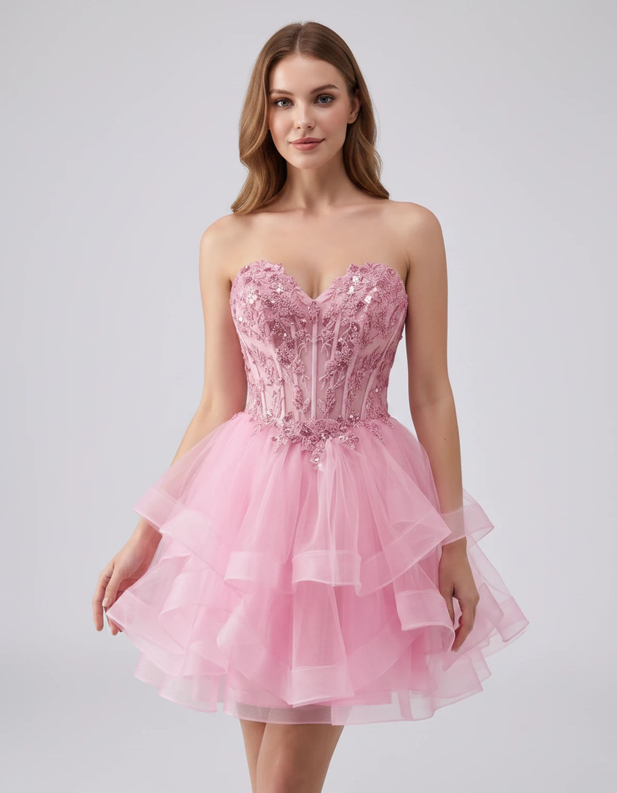 Cerelia Midi Dresses — Dusty Pink | SKU: SD-73258-dustypink-2,SD-73258-dustypink-4,SD-73258-dustypink-6,SD-73258-dustypink-8,SD-73258-dustypink-10,SD-73258-dustypink-12,SD-73258-dustypink-14,SD-73258-dustypink-14W,SD-73258-dustypink-16,SD-73258-dustypink-16W,SD-73258-dustypink-18W,SD-73258-dustypink-20W