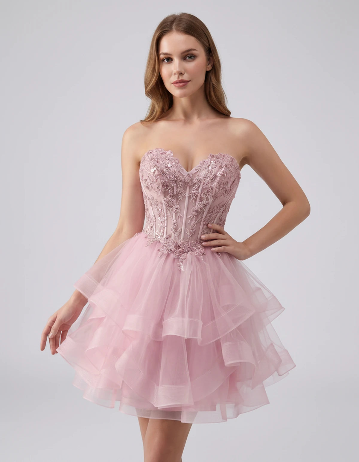 Cerelia Midi Dresses — Dusty Rose | SKU: SD-73258-dustyrose-2,SD-73258-dustyrose-4,SD-73258-dustyrose-6,SD-73258-dustyrose-8,SD-73258-dustyrose-10,SD-73258-dustyrose-12,SD-73258-dustyrose-14,SD-73258-dustyrose-14W,SD-73258-dustyrose-16,SD-73258-dustyrose-16W,SD-73258-dustyrose-18W,SD-73258-dustyrose-20W