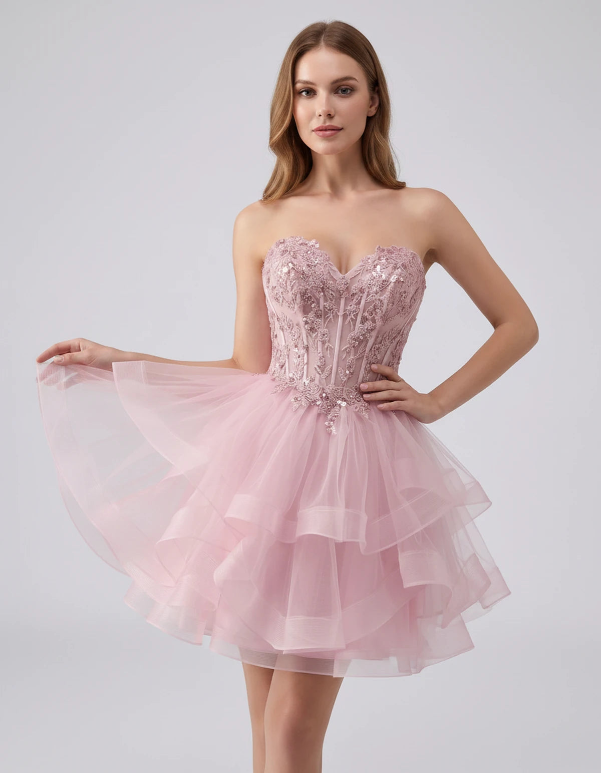 Cerelia Midi Dresses — Dusty Rose | SKU: SD-73258-dustyrose-2,SD-73258-dustyrose-4,SD-73258-dustyrose-6,SD-73258-dustyrose-8,SD-73258-dustyrose-10,SD-73258-dustyrose-12,SD-73258-dustyrose-14,SD-73258-dustyrose-14W,SD-73258-dustyrose-16,SD-73258-dustyrose-16W,SD-73258-dustyrose-18W,SD-73258-dustyrose-20W