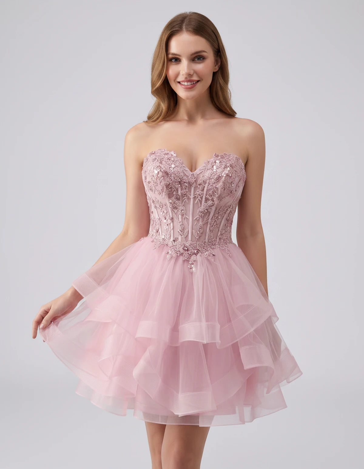 Cerelia Midi Dresses — Dusty Rose | SKU: SD-73258-dustyrose-2,SD-73258-dustyrose-4,SD-73258-dustyrose-6,SD-73258-dustyrose-8,SD-73258-dustyrose-10,SD-73258-dustyrose-12,SD-73258-dustyrose-14,SD-73258-dustyrose-14W,SD-73258-dustyrose-16,SD-73258-dustyrose-16W,SD-73258-dustyrose-18W,SD-73258-dustyrose-20W