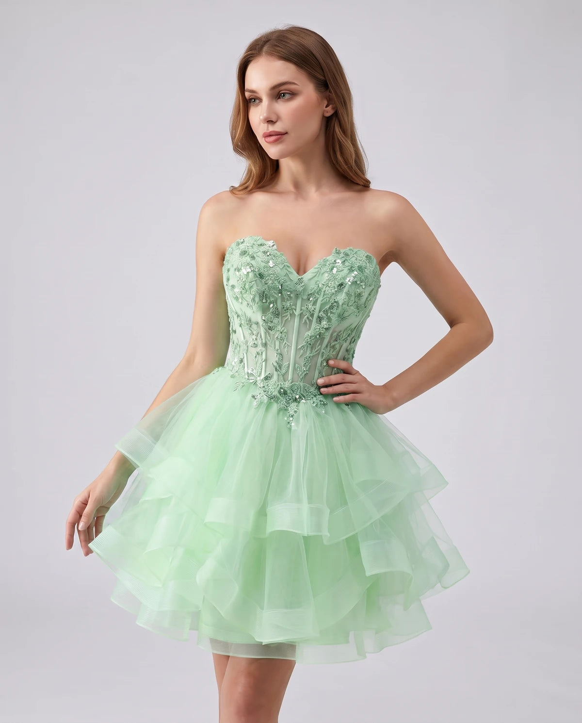 Cerelia Midi Dresses — Mint