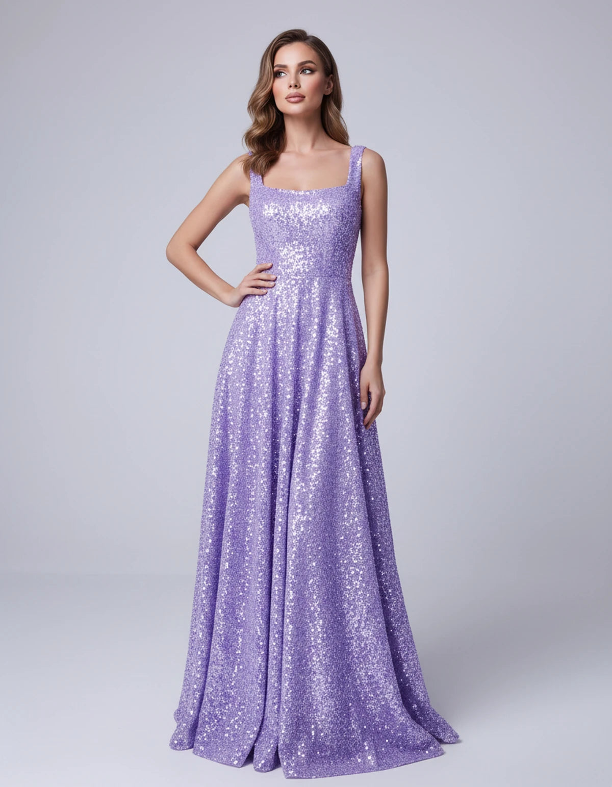 Cerise Maxi Dress — Lilac | SKU: SD-37869-lilac-2,SD-37869-lilac-4,SD-37869-lilac-6,SD-37869-lilac-8,SD-37869-lilac-10,SD-37869-lilac-12,SD-37869-lilac-14,SD-37869-lilac-16,SD-37869-lilac-16W,SD-37869-lilac-18W,SD-37869-lilac-20W
