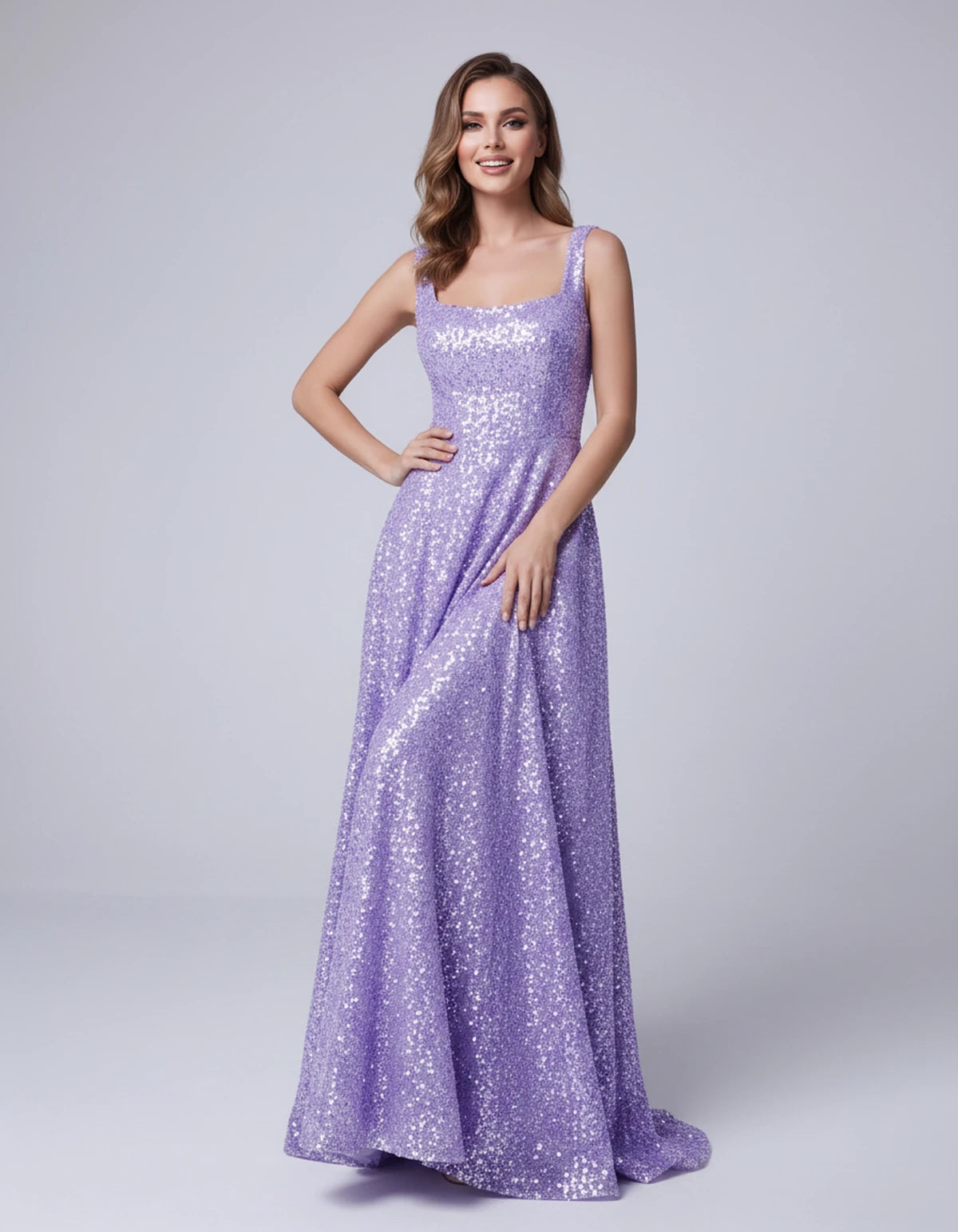 Cerise Maxi Dress — Lilac | SKU: SD-37869-lilac-2,SD-37869-lilac-4,SD-37869-lilac-6,SD-37869-lilac-8,SD-37869-lilac-10,SD-37869-lilac-12,SD-37869-lilac-14,SD-37869-lilac-16,SD-37869-lilac-16W,SD-37869-lilac-18W,SD-37869-lilac-20W
