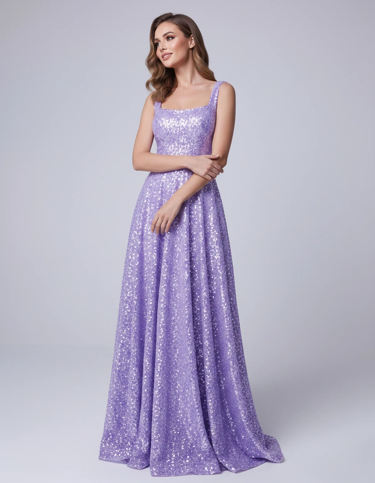 Cerise Maxi Dress — Lilac | SKU: SD-37869-lilac-2,SD-37869-lilac-4,SD-37869-lilac-6,SD-37869-lilac-8,SD-37869-lilac-10,SD-37869-lilac-12,SD-37869-lilac-14,SD-37869-lilac-16,SD-37869-lilac-16W,SD-37869-lilac-18W,SD-37869-lilac-20W