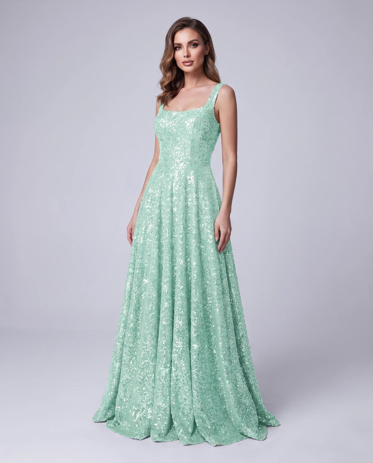 Cerise Maxi Dress — Mint Green