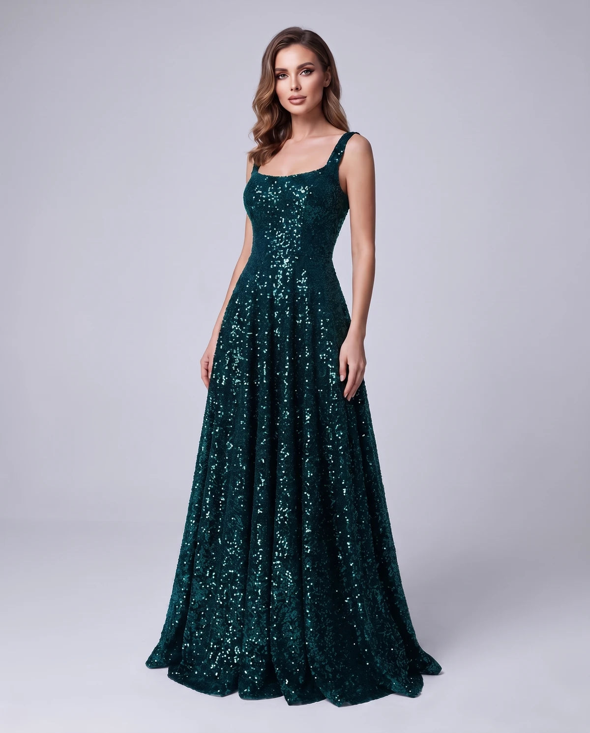 Cerise Maxi Dress — Peacock