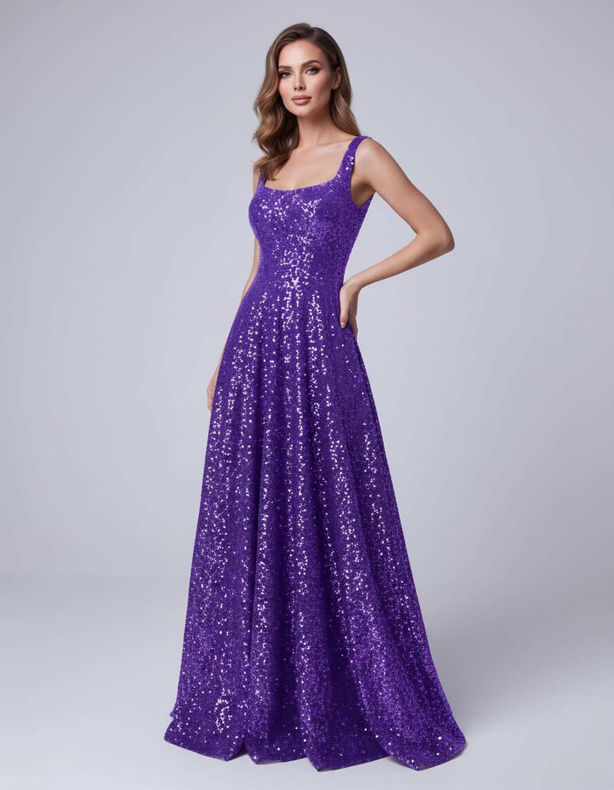 Cerise Maxi Dress — Purple | SKU: SD-37869-purple-2,SD-37869-purple-4,SD-37869-purple-6,SD-37869-purple-8,SD-37869-purple-10,SD-37869-purple-12,SD-37869-purple-14,SD-37869-purple-16,SD-37869-purple-16W,SD-37869-purple-18W,SD-37869-purple-20W