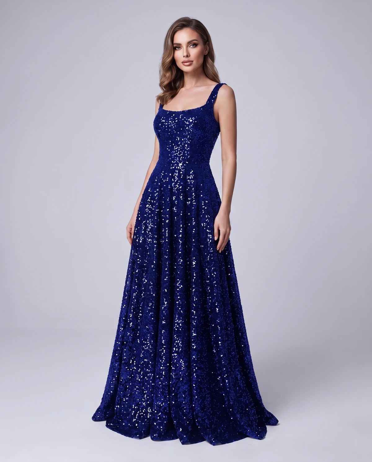 Cerise Maxi Dress — Royal Blue