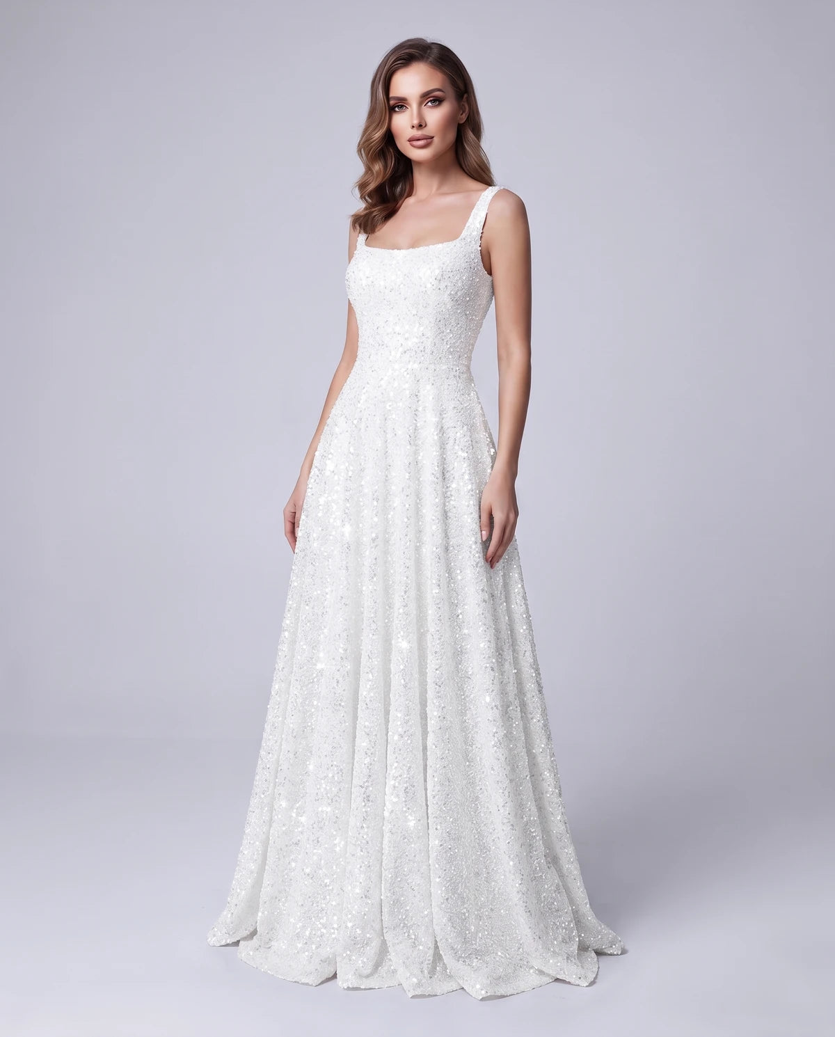 Cerise Maxi Dress — White