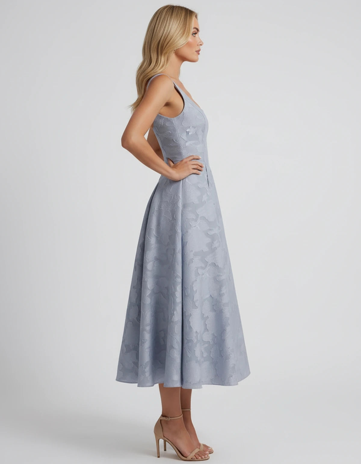 Charmaine Midi Dresses — Dusty Blue | SKU: SD-65596-dustyblue-2,SD-65596-dustyblue-4,SD-65596-dustyblue-6,SD-65596-dustyblue-8,SD-65596-dustyblue-10,SD-65596-dustyblue-12,SD-65596-dustyblue-14,SD-65596-dustyblue-16,SD-65596-dustyblue-16W,SD-65596-dustyblue-18W,SD-65596-dustyblue-20W,SD-65596-dustyblue-22W