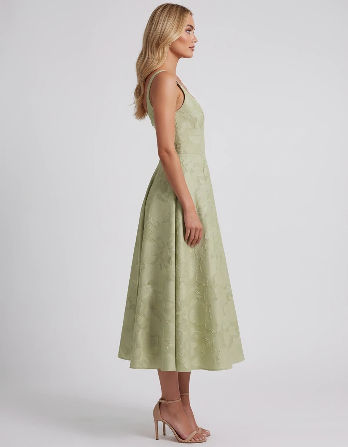 Charmaine Midi Dresses — Dusty Sage | SKU: SD-65596-dustysage-2,SD-65596-dustysage-4,SD-65596-dustysage-6,SD-65596-dustysage-8,SD-65596-dustysage-10,SD-65596-dustysage-12,SD-65596-dustysage-14,SD-65596-dustysage-16,SD-65596-dustysage-16W,SD-65596-dustysage-18W,SD-65596-dustysage-20W,SD-65596-dustysage-22W