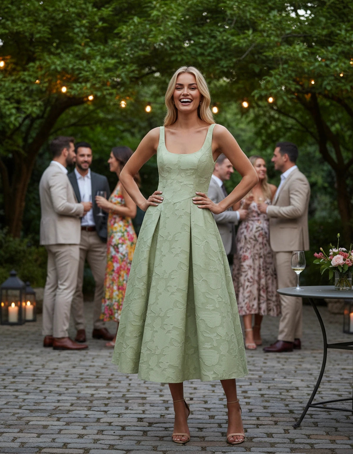 Charmaine Midi Dresses — Dusty Sage | SKU: SD-65596-dustysage-2,SD-65596-dustysage-4,SD-65596-dustysage-6,SD-65596-dustysage-8,SD-65596-dustysage-10,SD-65596-dustysage-12,SD-65596-dustysage-14,SD-65596-dustysage-16,SD-65596-dustysage-16W,SD-65596-dustysage-18W,SD-65596-dustysage-20W,SD-65596-dustysage-22W
