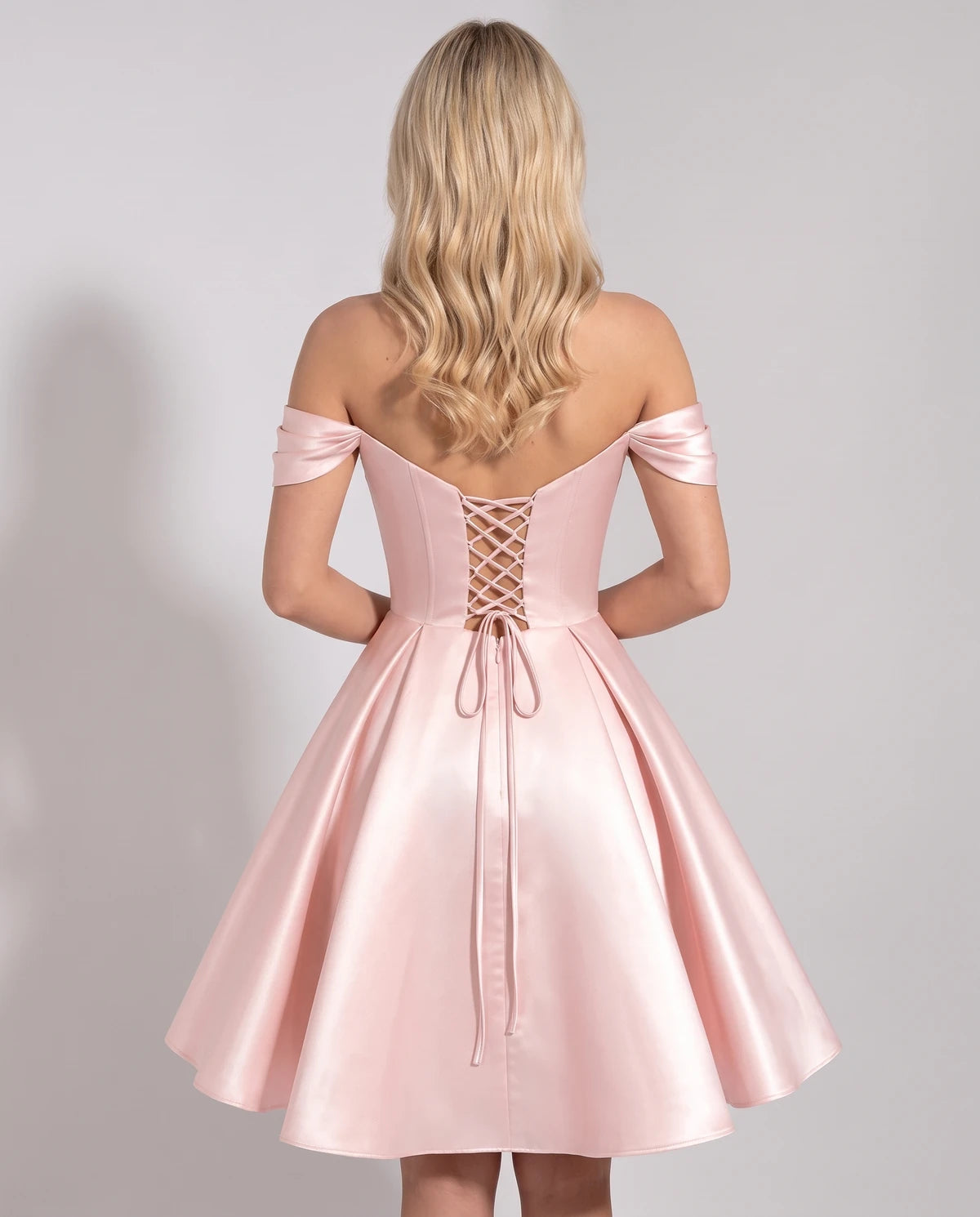 Chiara Mini Dress — Pink | SKU: SD-91927-pink-2,SD-91927-pink-4,SD-91927-pink-6,SD-91927-pink-8,SD-91927-pink-10,SD-91927-pink-12,SD-91927-pink-14,SD-91927-pink-16,SD-91927-pink-16W,SD-91927-pink-18W,SD-91927-pink-20W,SD-91927-pink-22W
