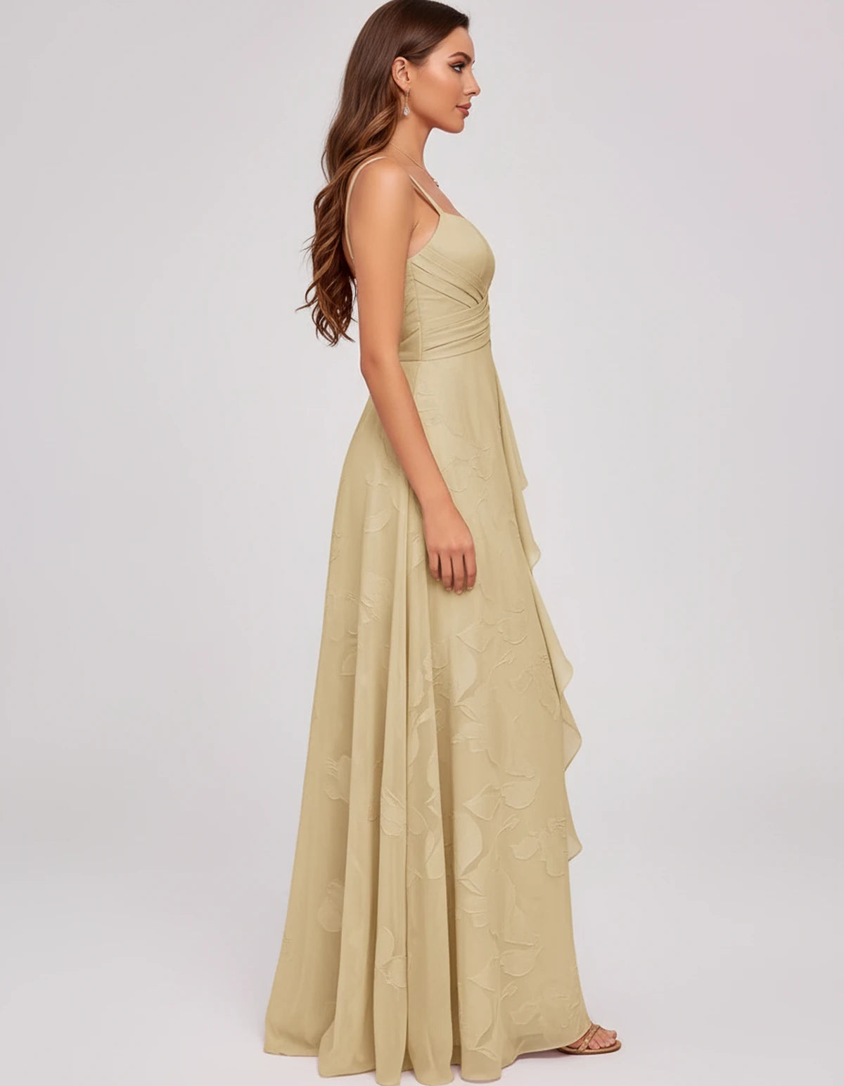 Citrine Maxi Dress — Champagne | SKU: SD-83106-champagne-2,SD-83106-champagne-4,SD-83106-champagne-6,SD-83106-champagne-8,SD-83106-champagne-10,SD-83106-champagne-12,SD-83106-champagne-14,SD-83106-champagne-16,SD-83106-champagne-16W,SD-83106-champagne-18W,SD-83106-champagne-20W,SD-83106-champagne-22W