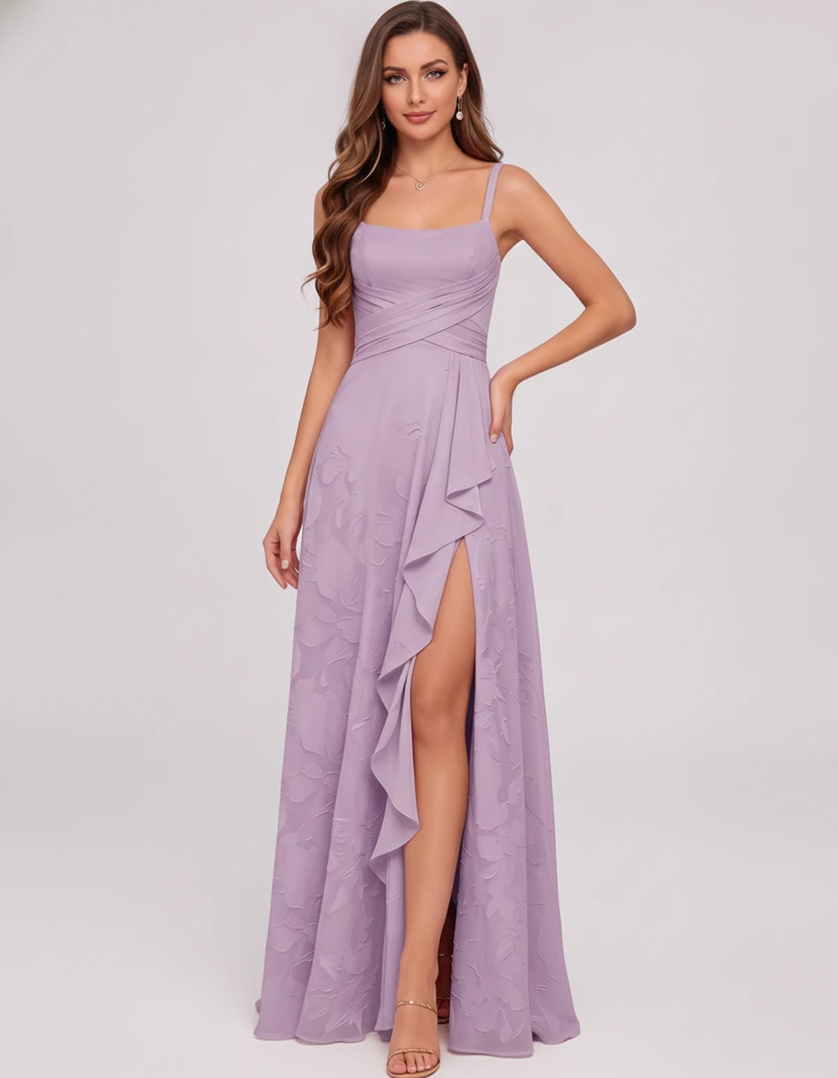 Citrine Maxi Dress — Lilac | SKU: SD-83106-lilac-2,SD-83106-lilac-4,SD-83106-lilac-6,SD-83106-lilac-8,SD-83106-lilac-10,SD-83106-lilac-12,SD-83106-lilac-14,SD-83106-lilac-16,SD-83106-lilac-16W,SD-83106-lilac-18W,SD-83106-lilac-20W,SD-83106-lilac-22W