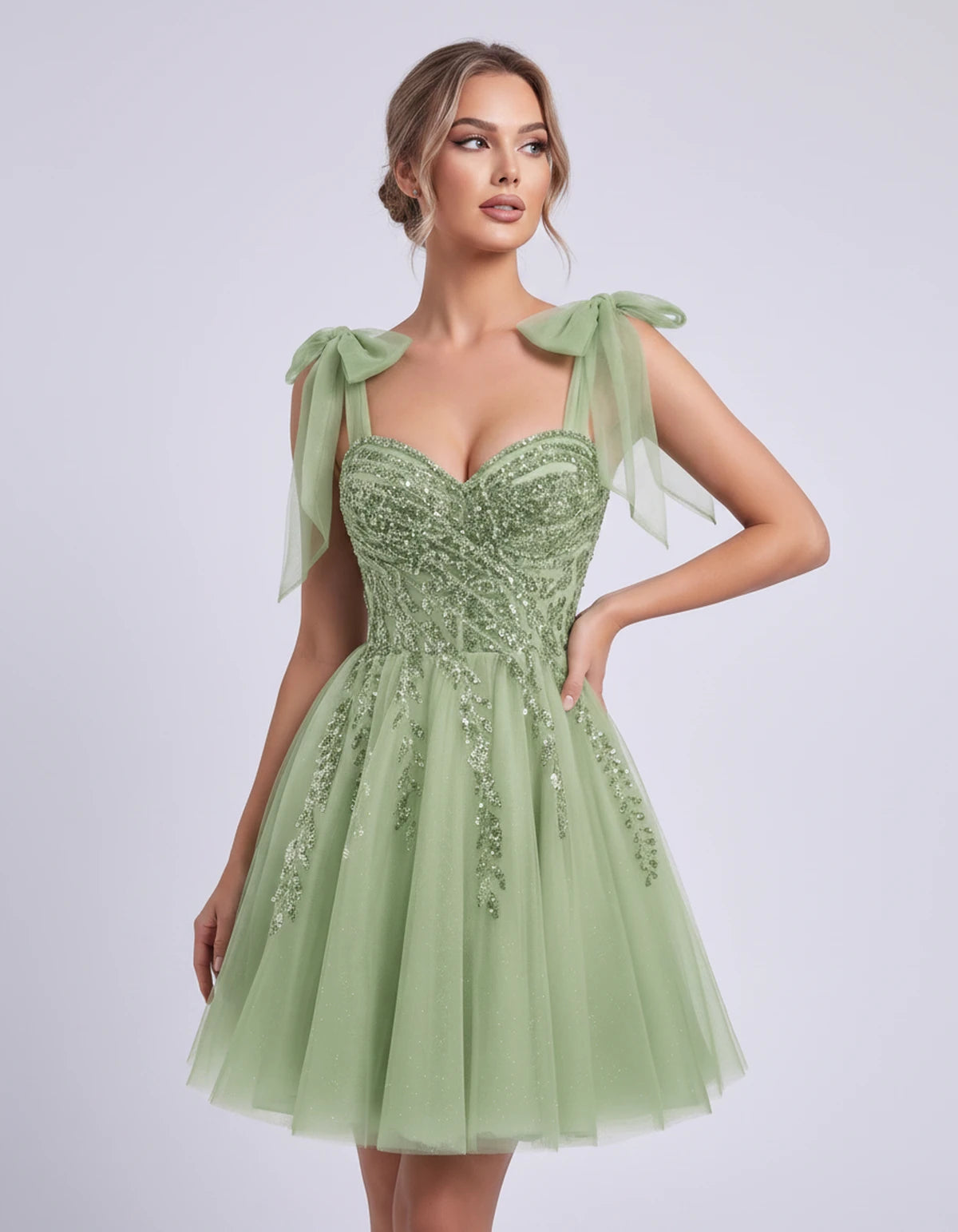 Coralie Midi Dresses — Sage | SKU: SD-67209-sage-2,SD-67209-sage-4,SD-67209-sage-6,SD-67209-sage-8,SD-67209-sage-10,SD-67209-sage-12,SD-67209-sage-14,SD-67209-sage-14W,SD-67209-sage-16,SD-67209-sage-16W,SD-67209-sage-18W,SD-67209-sage-20W