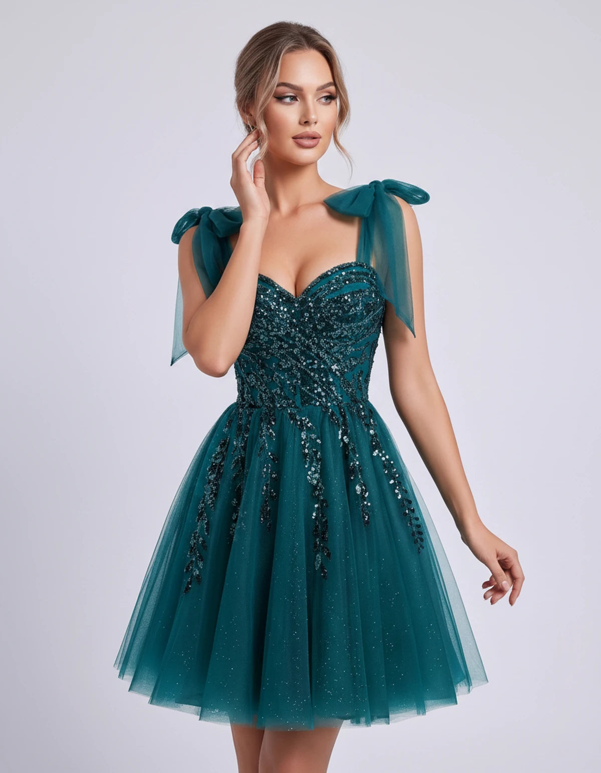 Coralie Midi Dresses — Teal | SKU: SD-67209-teal-2,SD-67209-teal-4,SD-67209-teal-6,SD-67209-teal-8,SD-67209-teal-10,SD-67209-teal-12,SD-67209-teal-14,SD-67209-teal-14W,SD-67209-teal-16,SD-67209-teal-16W,SD-67209-teal-18W,SD-67209-teal-20W