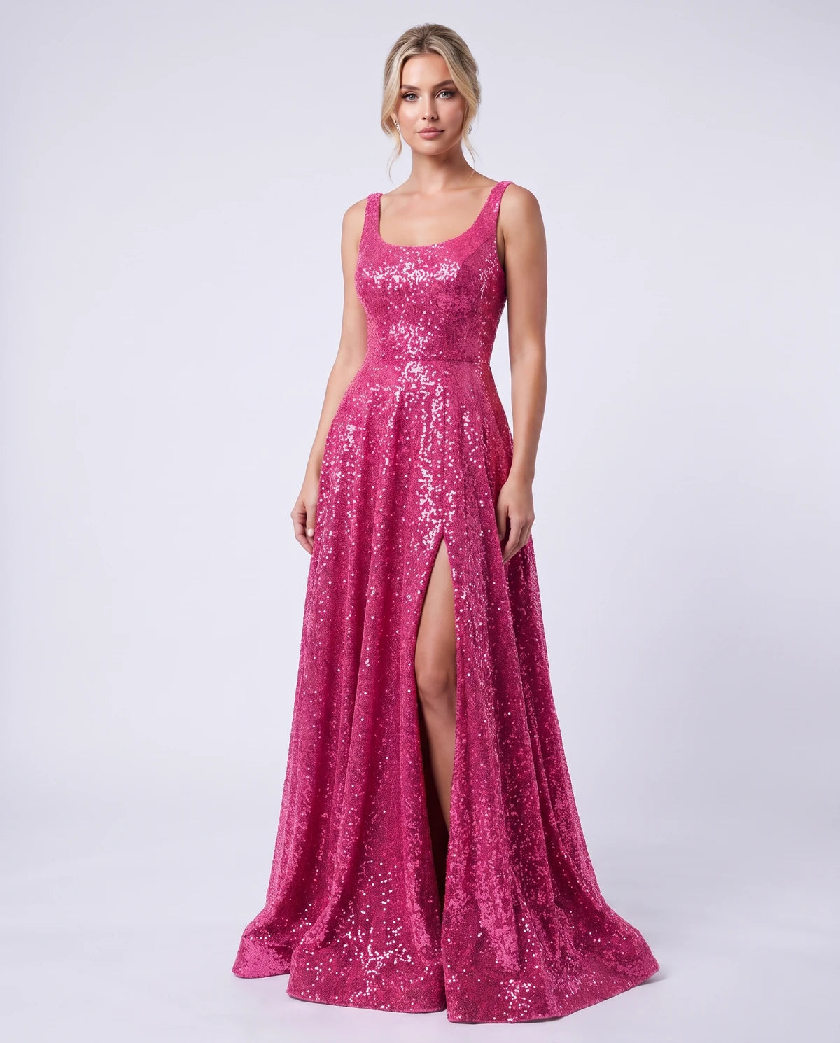 Cosima Maxi Dress — Pink-new