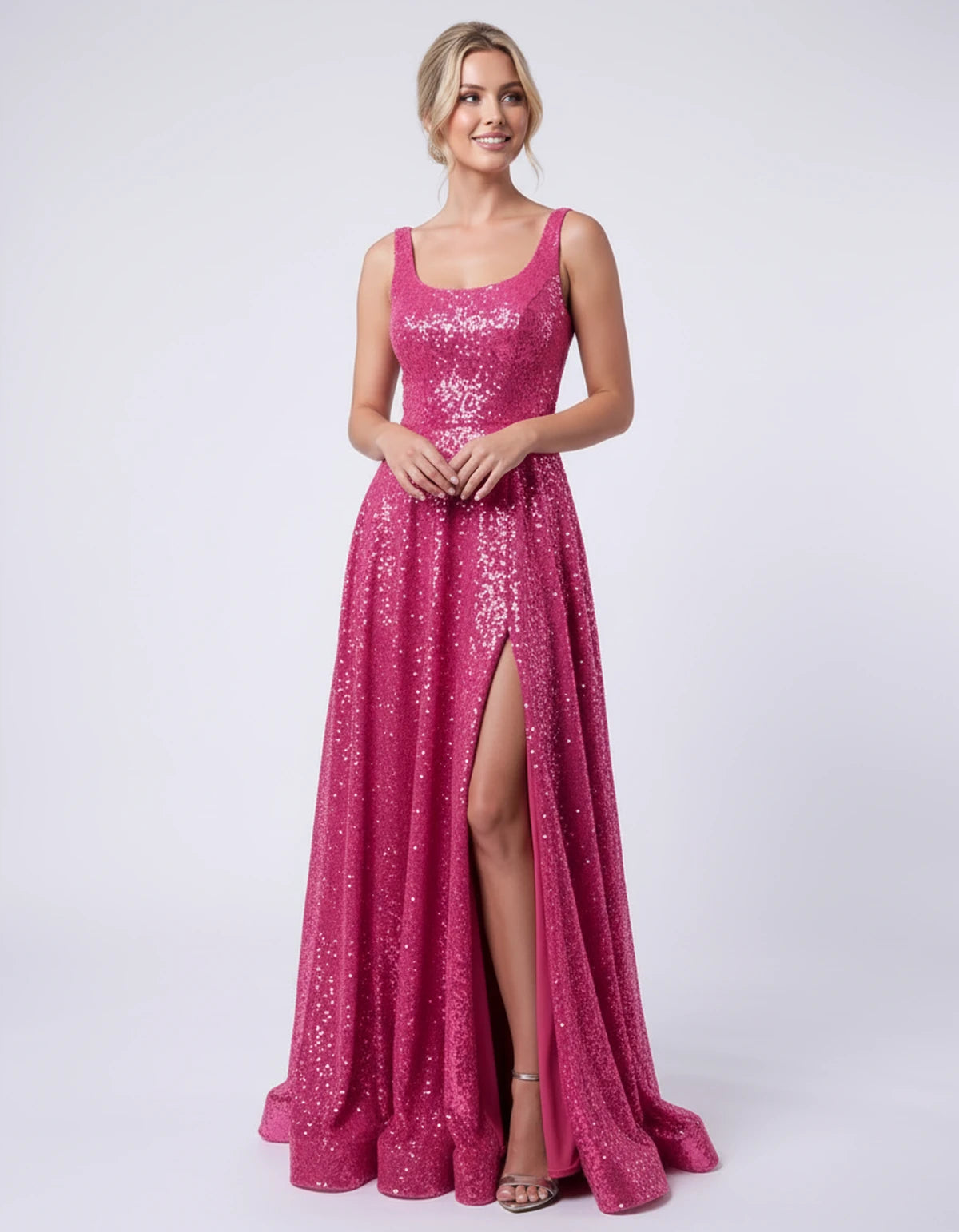 Cosima Maxi Dress — Pink-new | SKU: SD-95907-pinknew-2,SD-95907-pinknew-4,SD-95907-pinknew-6,SD-95907-pinknew-8,SD-95907-pinknew-10,SD-95907-pinknew-12,SD-95907-pinknew-14,SD-95907-pinknew-16,SD-95907-pinknew-16W,SD-95907-pinknew-18W,SD-95907-pinknew-20W,SD-95907-pinknew-22W