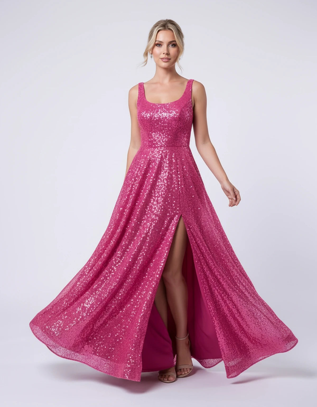 Cosima Maxi Dress — Pink-new | SKU: SD-95907-pinknew-2,SD-95907-pinknew-4,SD-95907-pinknew-6,SD-95907-pinknew-8,SD-95907-pinknew-10,SD-95907-pinknew-12,SD-95907-pinknew-14,SD-95907-pinknew-16,SD-95907-pinknew-16W,SD-95907-pinknew-18W,SD-95907-pinknew-20W,SD-95907-pinknew-22W