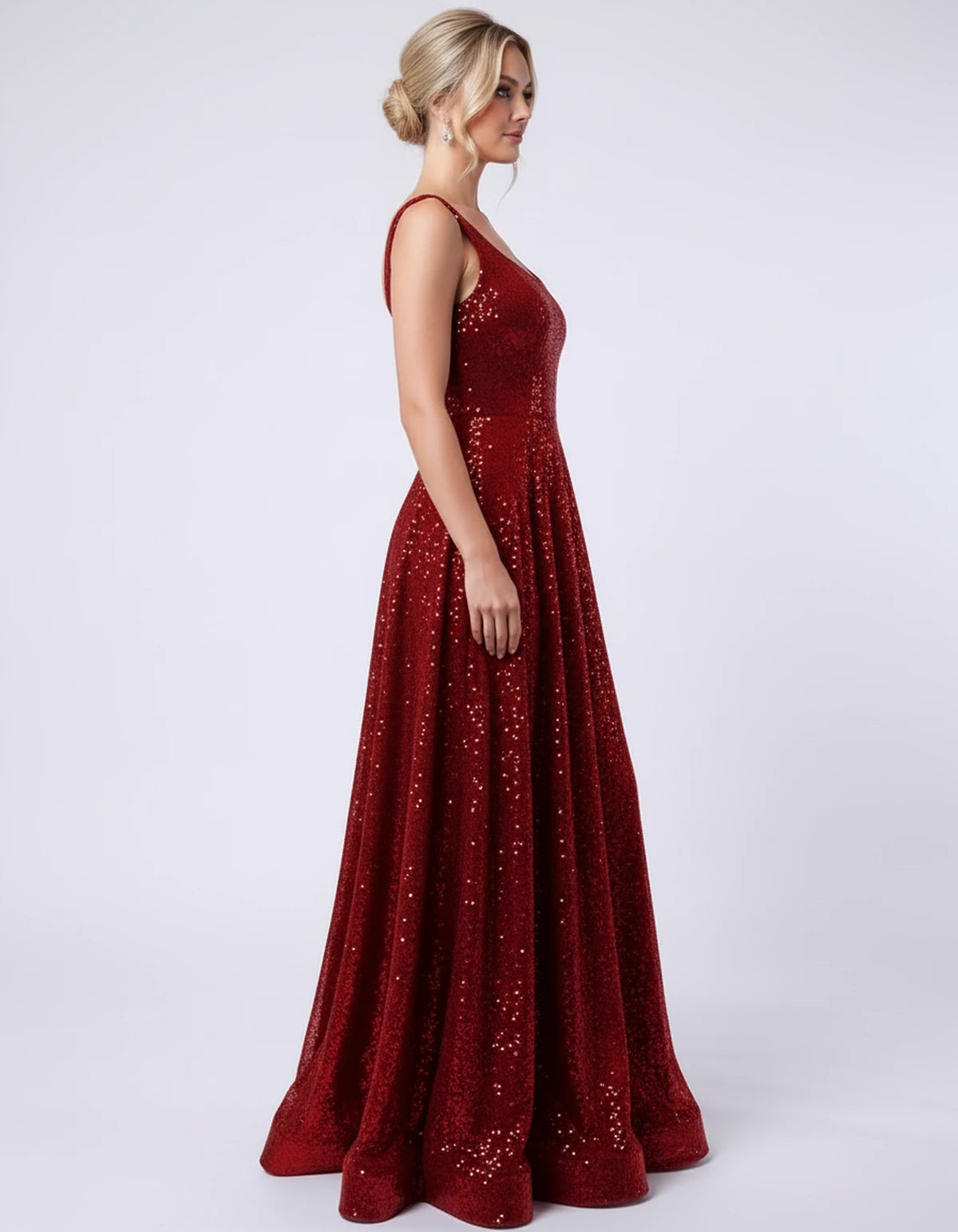 Cosima Maxi Dress — Red-new | SKU: SD-95907-rednew-2,SD-95907-rednew-4,SD-95907-rednew-6,SD-95907-rednew-8,SD-95907-rednew-10,SD-95907-rednew-12,SD-95907-rednew-14,SD-95907-rednew-16,SD-95907-rednew-16W,SD-95907-rednew-18W,SD-95907-rednew-20W,SD-95907-rednew-22W