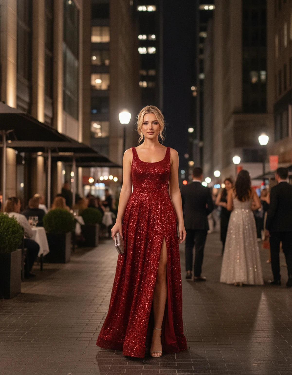 Cosima Maxi Dress — Red-new | SKU: SD-95907-rednew-2,SD-95907-rednew-4,SD-95907-rednew-6,SD-95907-rednew-8,SD-95907-rednew-10,SD-95907-rednew-12,SD-95907-rednew-14,SD-95907-rednew-16,SD-95907-rednew-16W,SD-95907-rednew-18W,SD-95907-rednew-20W,SD-95907-rednew-22W