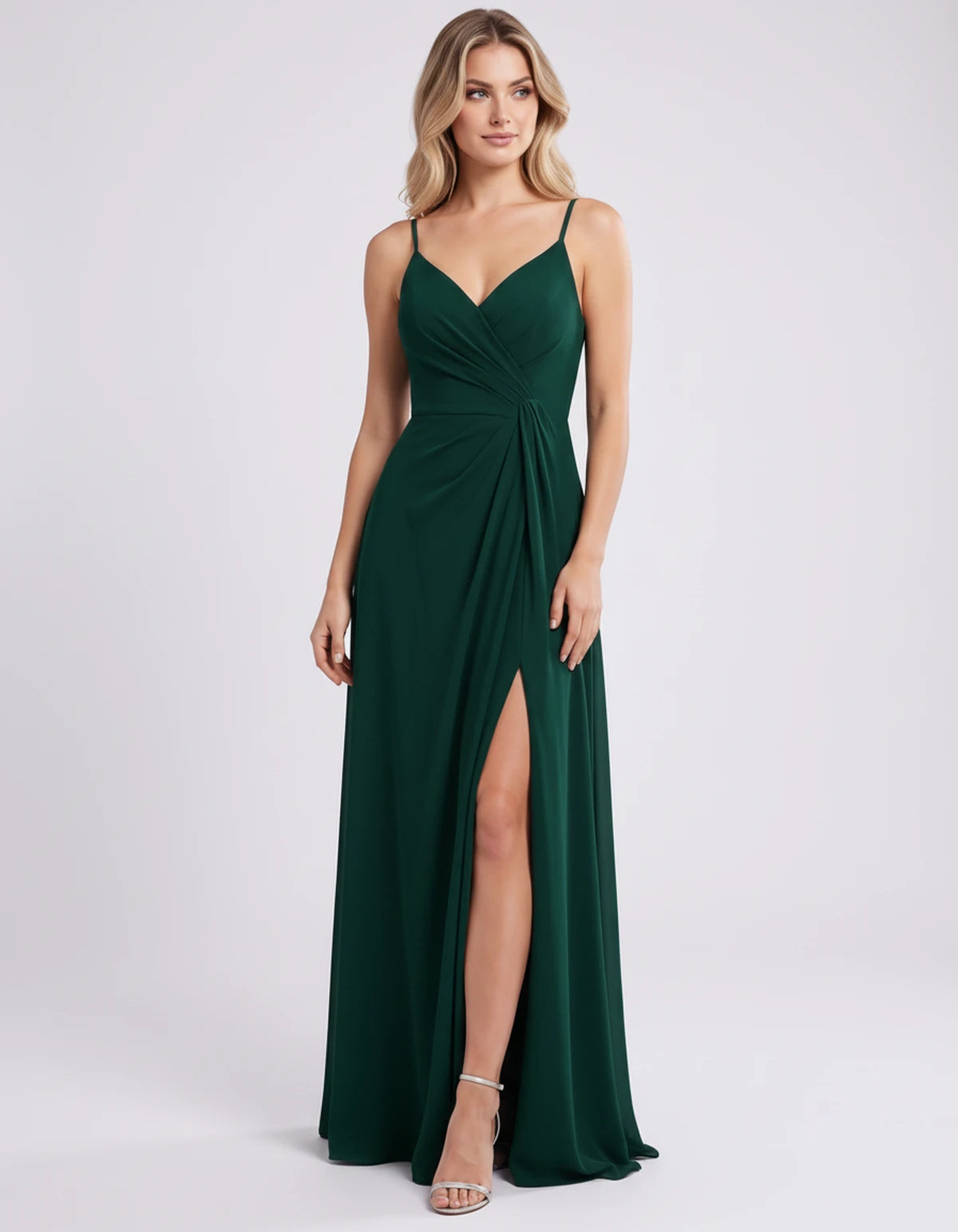Coventry Maxi Dress — Green | SKU: SD-03429-green-2,SD-03429-green-4,SD-03429-green-6,SD-03429-green-8,SD-03429-green-10,SD-03429-green-12,SD-03429-green-14,SD-03429-green-16,SD-03429-green-16W,SD-03429-green-18W,SD-03429-green-20W,SD-03429-green-22W