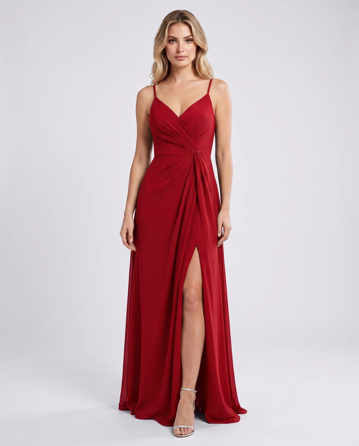Coventry Maxi Dress — Red