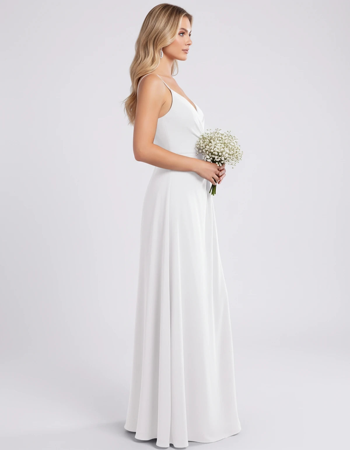 Coventry Maxi Dress — White | SKU: SD-03429-white-2,SD-03429-white-4,SD-03429-white-6,SD-03429-white-8,SD-03429-white-10,SD-03429-white-12,SD-03429-white-14,SD-03429-white-16,SD-03429-white-16W,SD-03429-white-18W,SD-03429-white-20W,SD-03429-white-22W