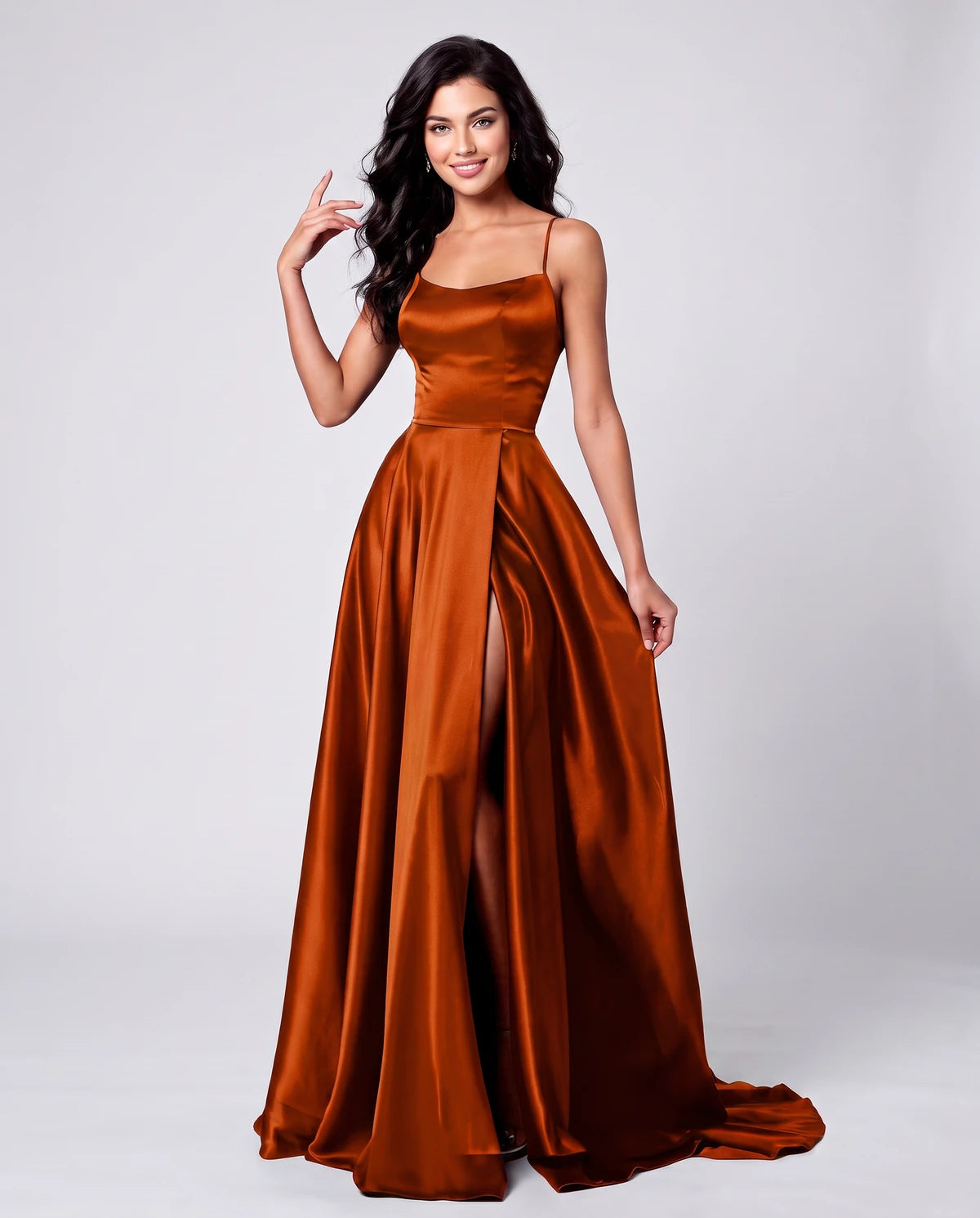 Dorothea Maxi Dress — Orange