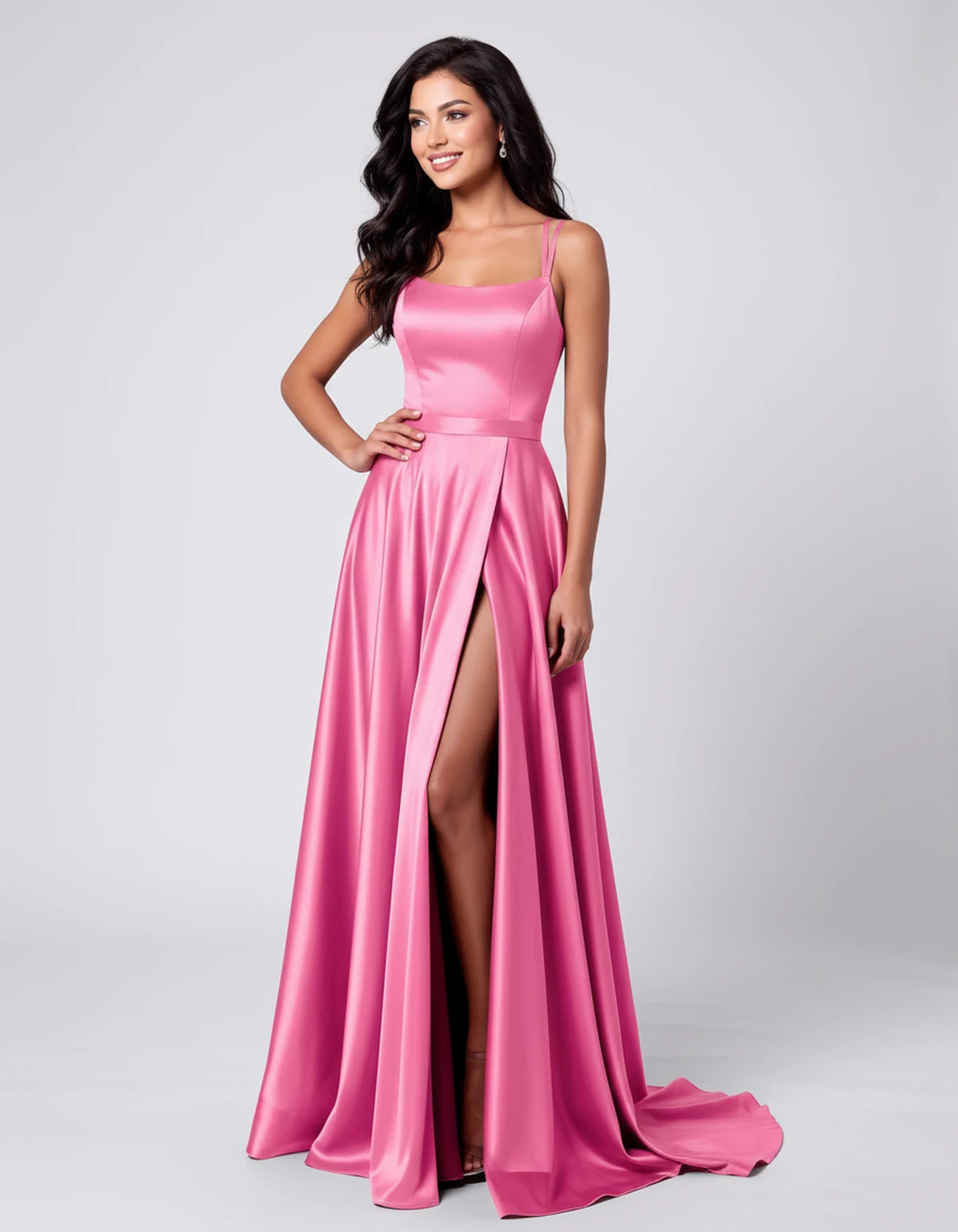 Dorothea Maxi Dress — Pink | SKU: SD-66889-pink-2,SD-66889-pink-4,SD-66889-pink-6,SD-66889-pink-8,SD-66889-pink-10,SD-66889-pink-12,SD-66889-pink-14,SD-66889-pink-16,SD-66889-pink-16W,SD-66889-pink-18W,SD-66889-pink-20W,SD-66889-pink-22W