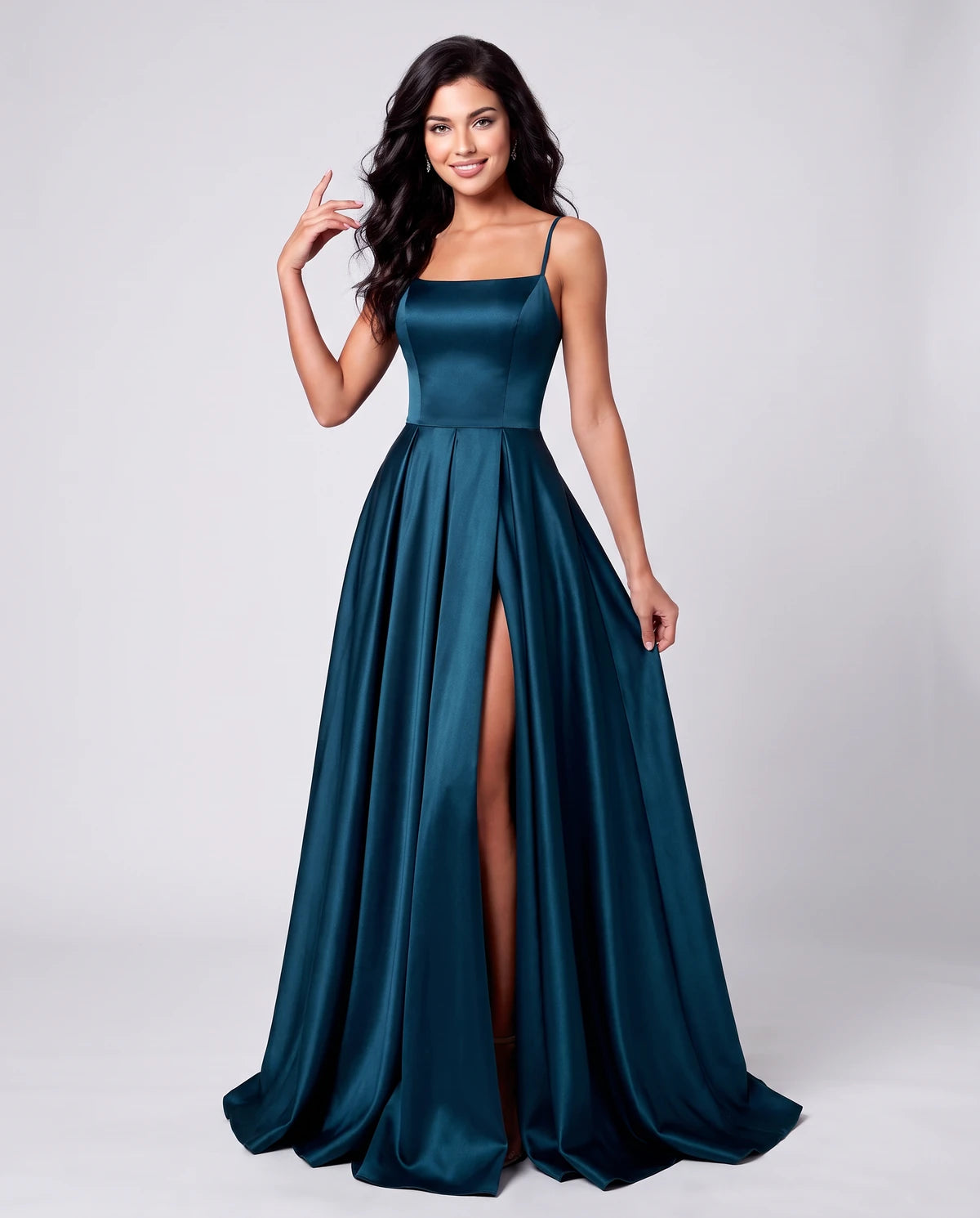 Dorothea Maxi Dress — Teal