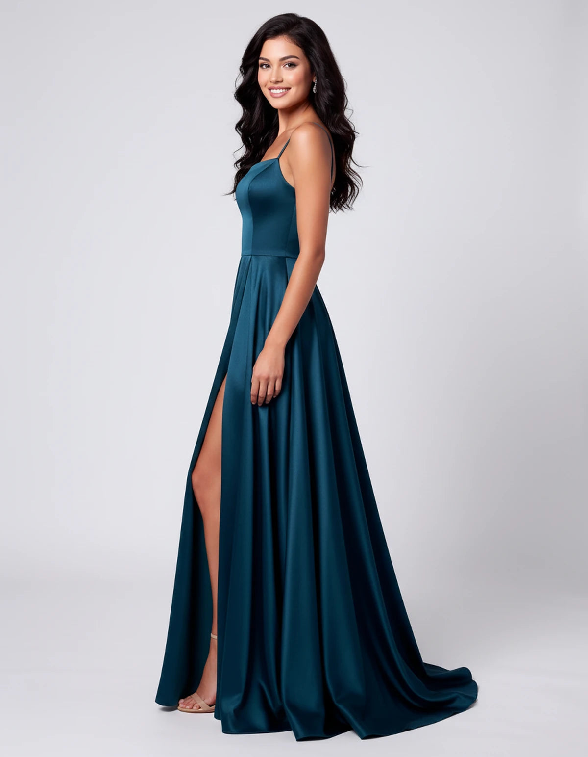 Dorothea Maxi Dress — Teal | SKU: SD-66889-teal-2,SD-66889-teal-4,SD-66889-teal-6,SD-66889-teal-8,SD-66889-teal-10,SD-66889-teal-12,SD-66889-teal-14,SD-66889-teal-16,SD-66889-teal-16W,SD-66889-teal-18W,SD-66889-teal-20W,SD-66889-teal-22W