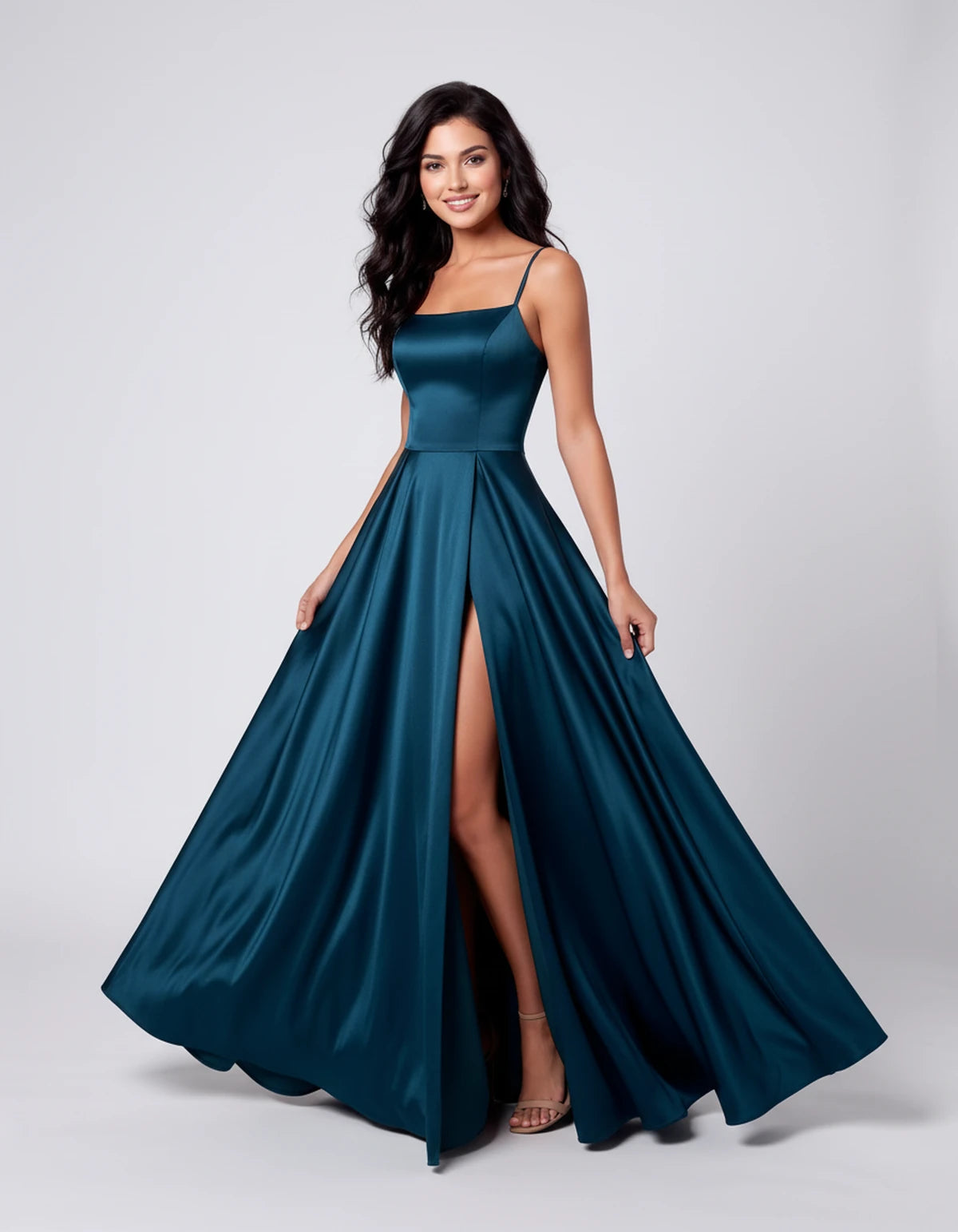 Dorothea Maxi Dress — Teal | SKU: SD-66889-teal-2,SD-66889-teal-4,SD-66889-teal-6,SD-66889-teal-8,SD-66889-teal-10,SD-66889-teal-12,SD-66889-teal-14,SD-66889-teal-16,SD-66889-teal-16W,SD-66889-teal-18W,SD-66889-teal-20W,SD-66889-teal-22W
