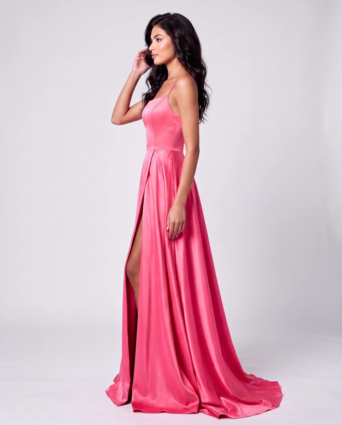 Dorothea Maxi Dress — Watermelon | SKU: SD-66889-watermelon-2,SD-66889-watermelon-4,SD-66889-watermelon-6,SD-66889-watermelon-8,SD-66889-watermelon-10,SD-66889-watermelon-12,SD-66889-watermelon-14,SD-66889-watermelon-16,SD-66889-watermelon-16W,SD-66889-watermelon-18W,SD-66889-watermelon-20W,SD-66889-watermelon-22W