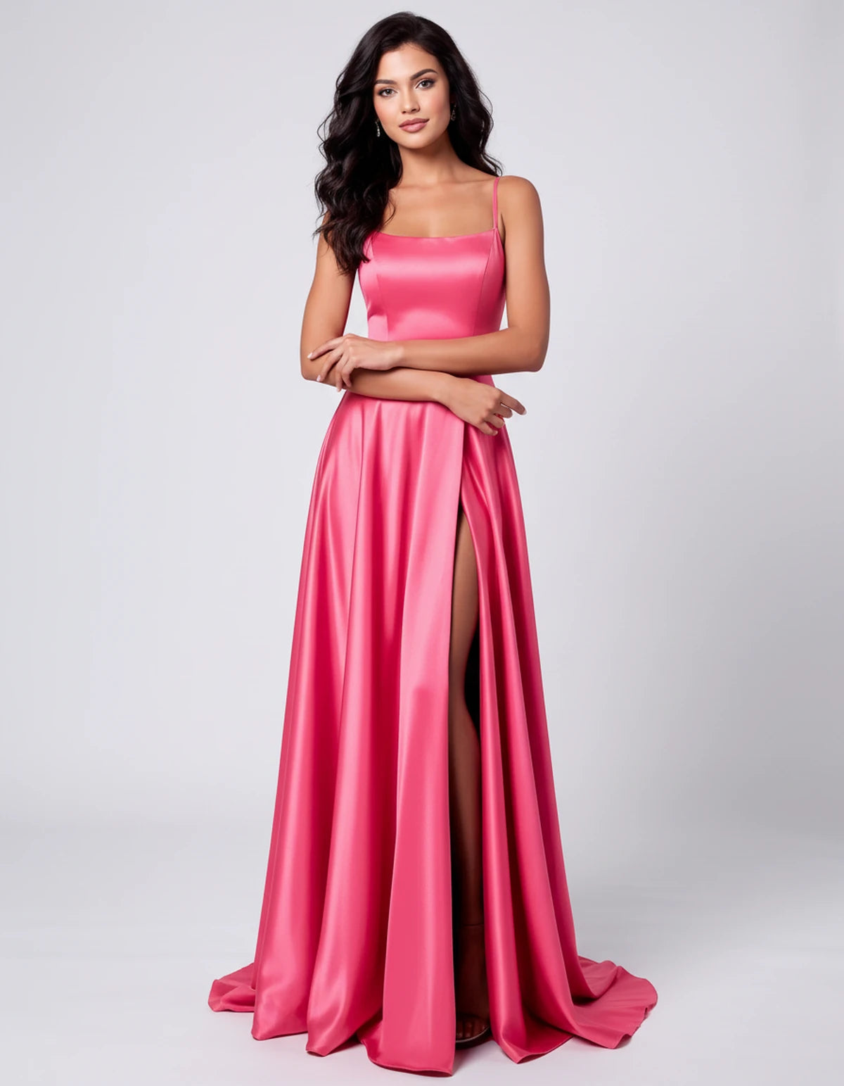 Dorothea Maxi Dress — Watermelon | SKU: SD-66889-watermelon-2,SD-66889-watermelon-4,SD-66889-watermelon-6,SD-66889-watermelon-8,SD-66889-watermelon-10,SD-66889-watermelon-12,SD-66889-watermelon-14,SD-66889-watermelon-16,SD-66889-watermelon-16W,SD-66889-watermelon-18W,SD-66889-watermelon-20W,SD-66889-watermelon-22W