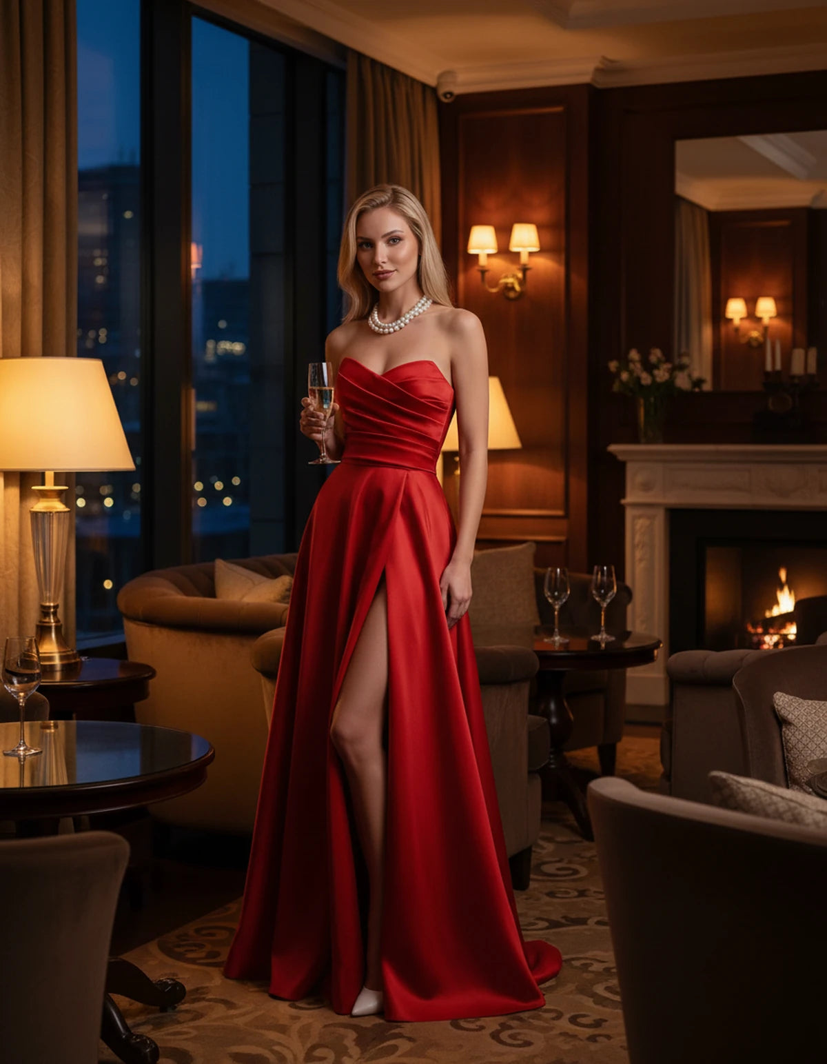 Duchessa Maxi Dress — Red | SKU: SD-08746-red-2,SD-08746-red-4,SD-08746-red-6,SD-08746-red-8,SD-08746-red-10,SD-08746-red-12,SD-08746-red-14,SD-08746-red-16,SD-08746-red-16W,SD-08746-red-18W,SD-08746-red-20W,SD-08746-red-22W