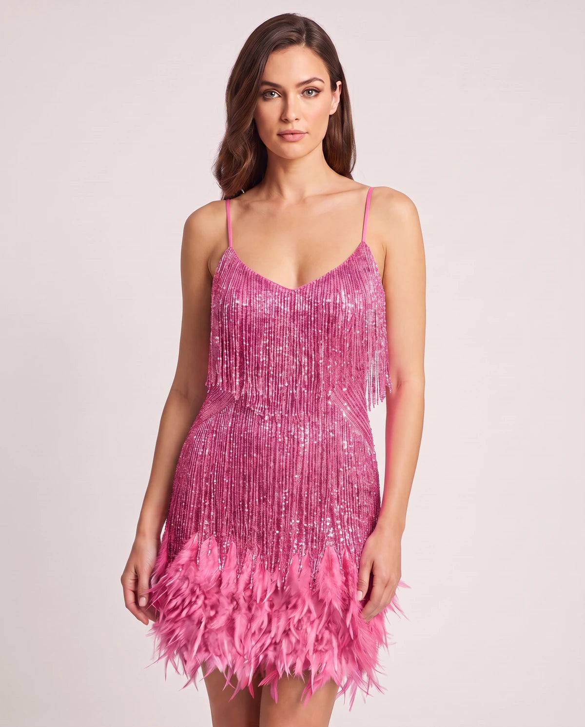 Dulcinea Mini Dress — Pink