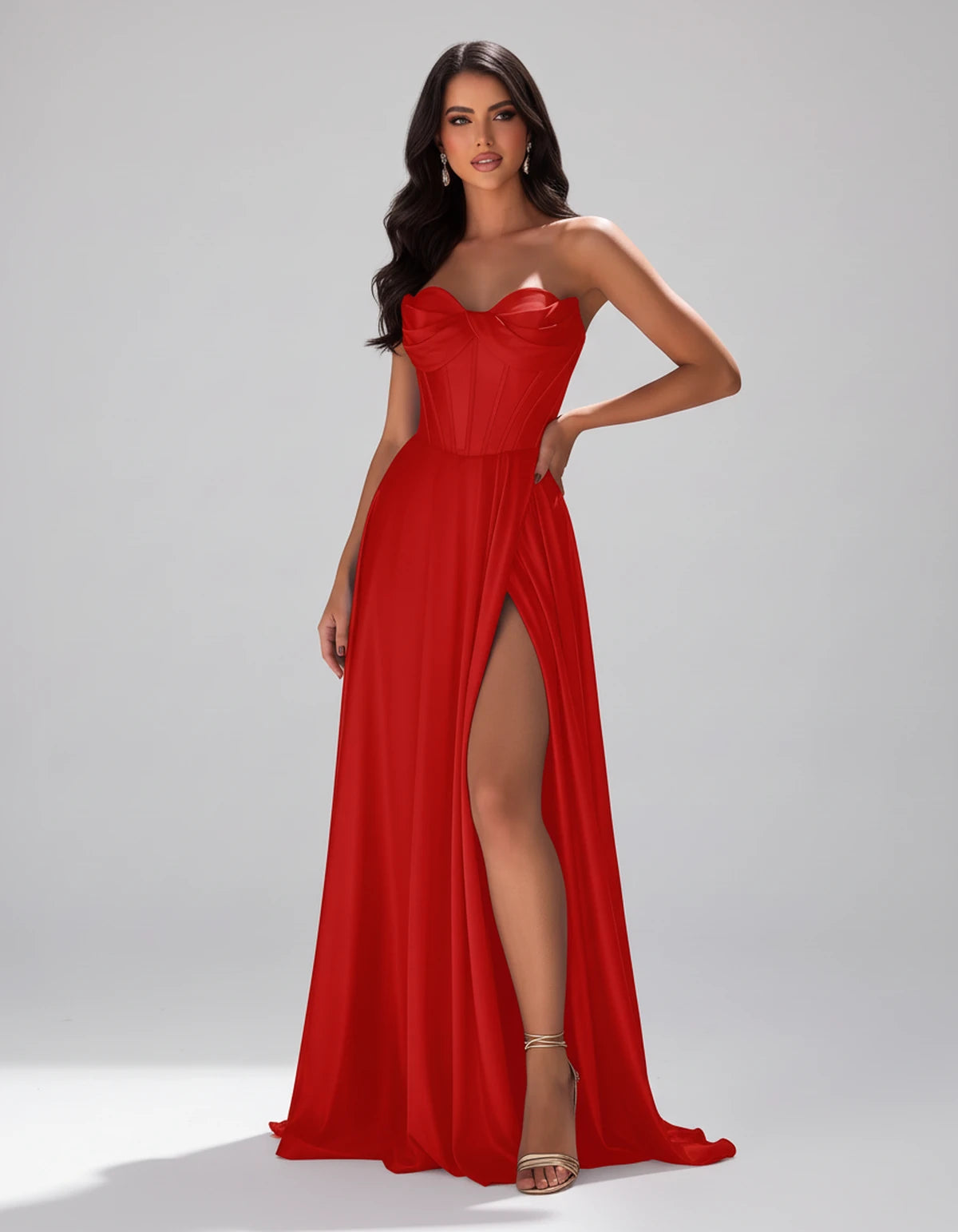 Elaria Maxi Dress — Red / 16 | SKU: SD-96859-red16-2,SD-96859-red16-4,SD-96859-red16-6,SD-96859-red16-8,SD-96859-red16-10,SD-96859-red16-12,SD-96859-red16-14,SD-96859-red16-16,SD-96859-red16-0,SD-96859-red16-18 Plus,SD-96859-red16-22 Plus