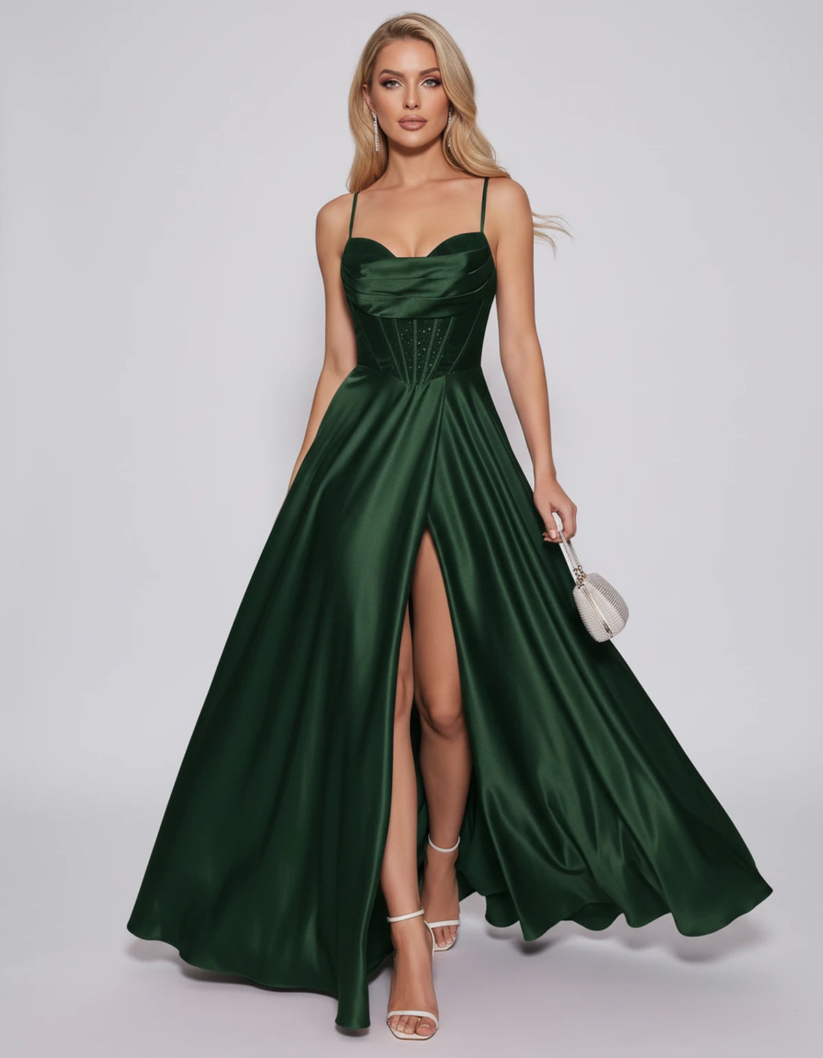 Elisenda Maxi Dress — Emerald | SKU: SD-68170-emerald-2,SD-68170-emerald-4,SD-68170-emerald-6,SD-68170-emerald-8,SD-68170-emerald-10,SD-68170-emerald-12,SD-68170-emerald-14,SD-68170-emerald-16,SD-68170-emerald-16W,SD-68170-emerald-18W,SD-68170-emerald-20W,SD-68170-emerald-22W